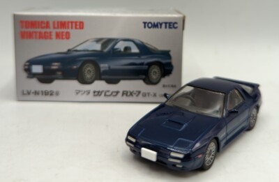 トミーテック TOMICA LIMITED VINTAGE NEO マツダ サバンナ RX-7 GT-X (紺) 90年式 LV-N192g