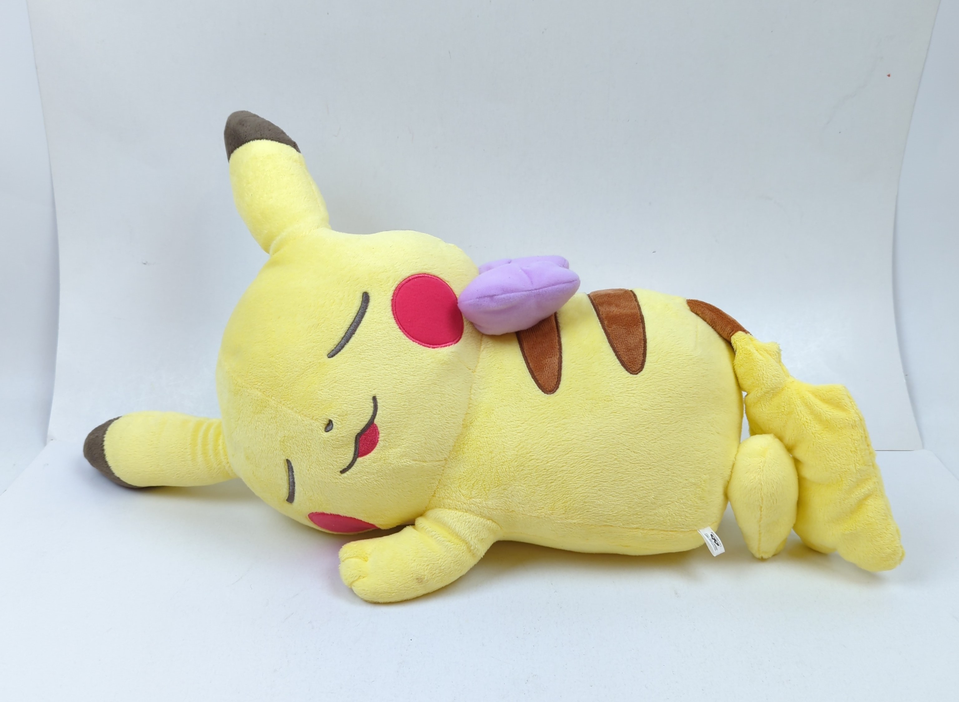 Banpresto Pikachu Kimi ni Muchuu Massive Plush Stuffed Toy Dress up Pikachu Pikachu Kimi ni Muchuu Pikachu eyes closed MANDARAKE