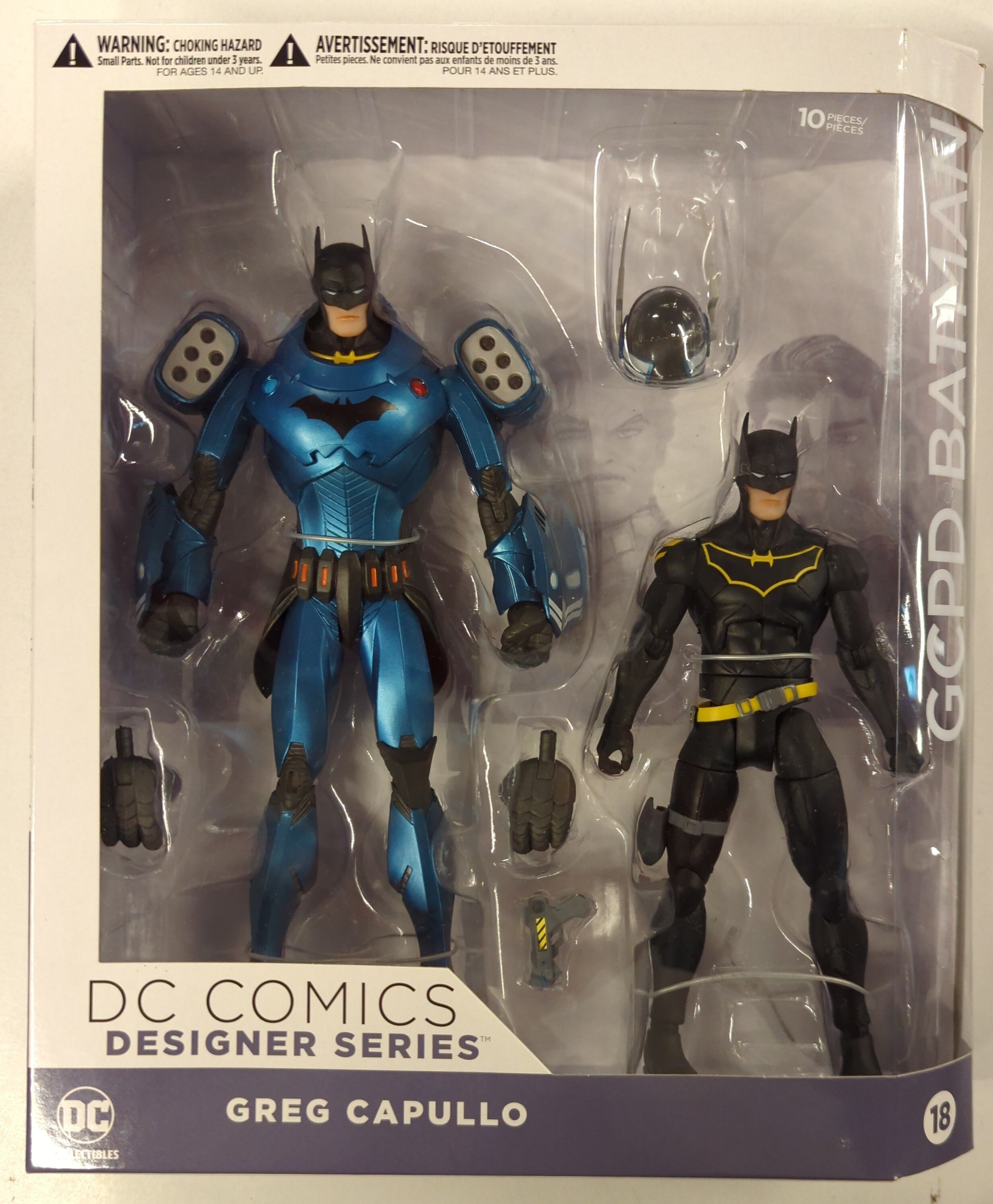DC COLLECTIBLES DC COMICS / DESIGNER SERIES GCPD BATMAN 6インチ