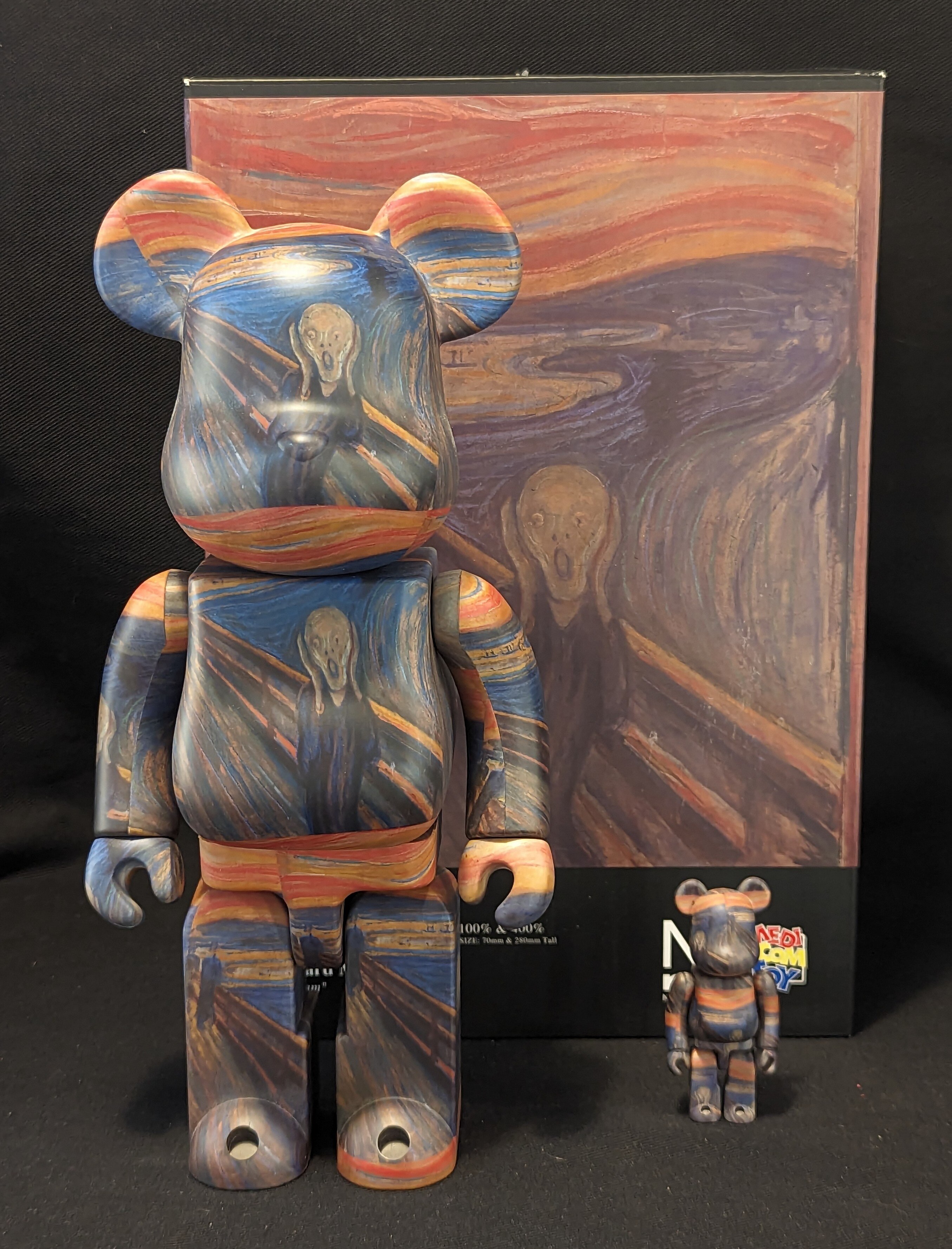 BE@RBRICK Edvard Munch 古臭 