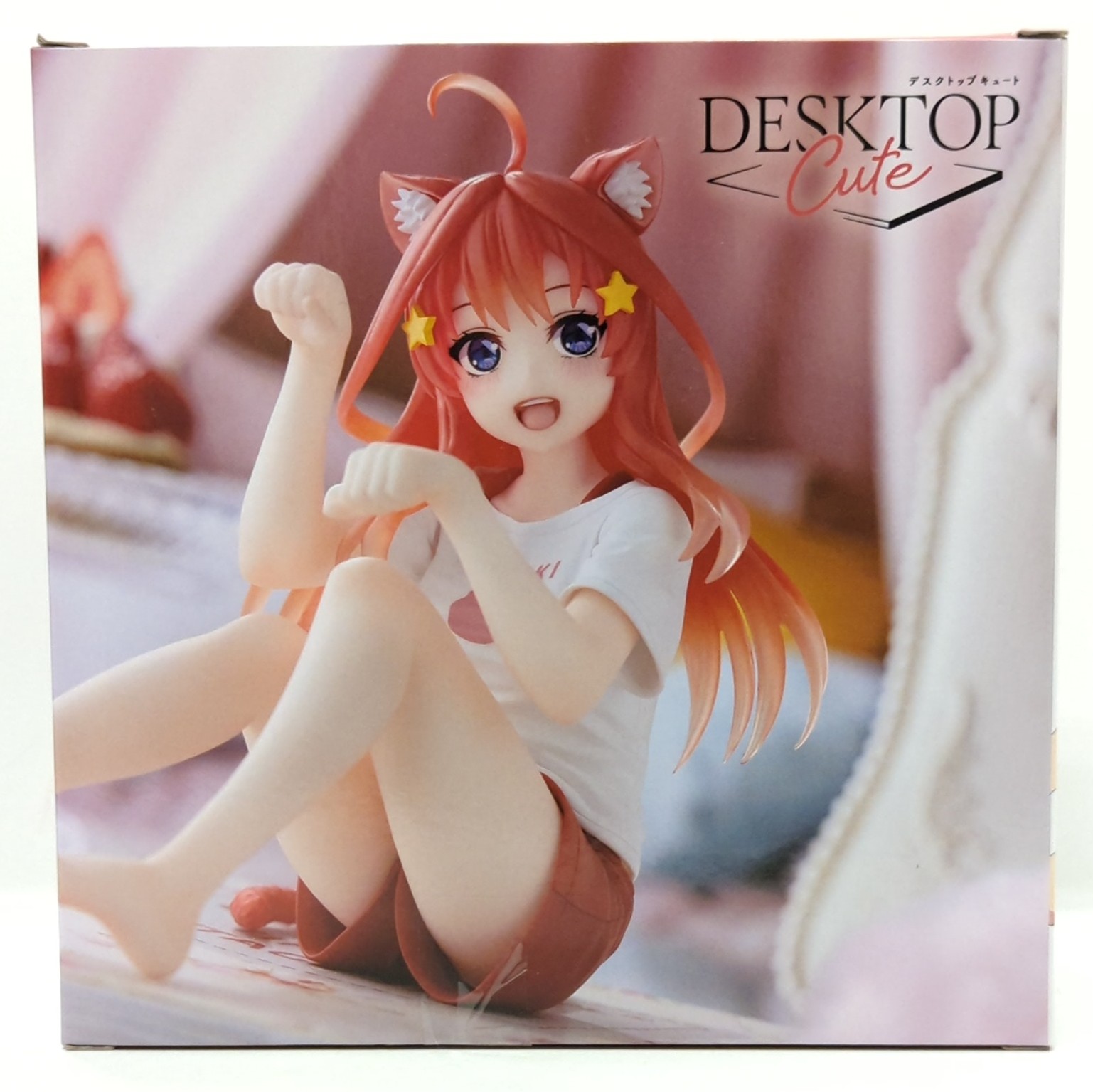 タイトー Desktop Cute フィギュア 五等分の花嫁∬ 中野五月 描き下ろし Cat room wear ver. | まんだらけ  Mandarake