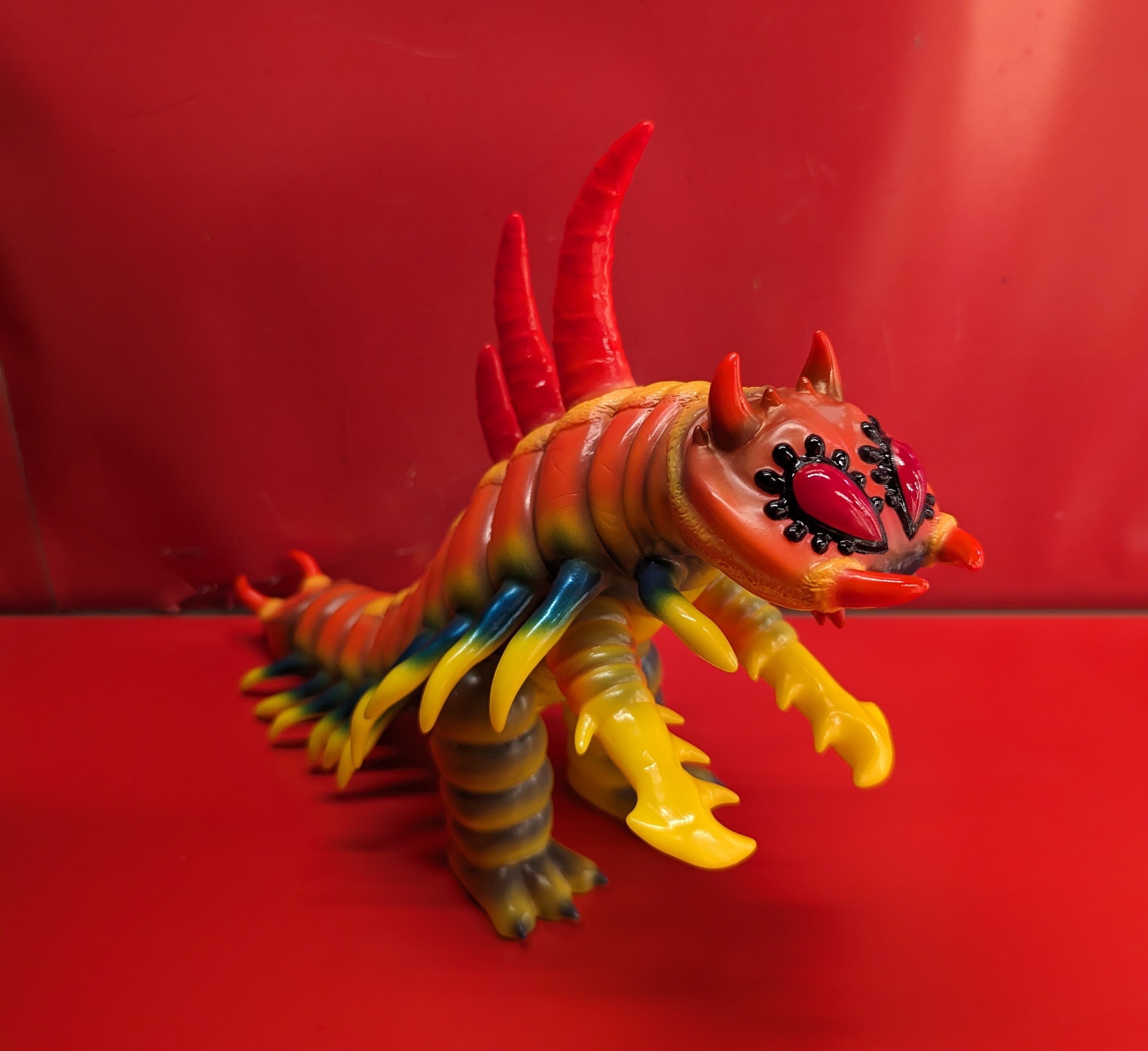 ドリームロケット 怪忍獣包囲陣 百足怪獣ドグマ 黄色成型/オレンジ/赤/緑塗装 | ありある | まんだらけ MANDARAKE