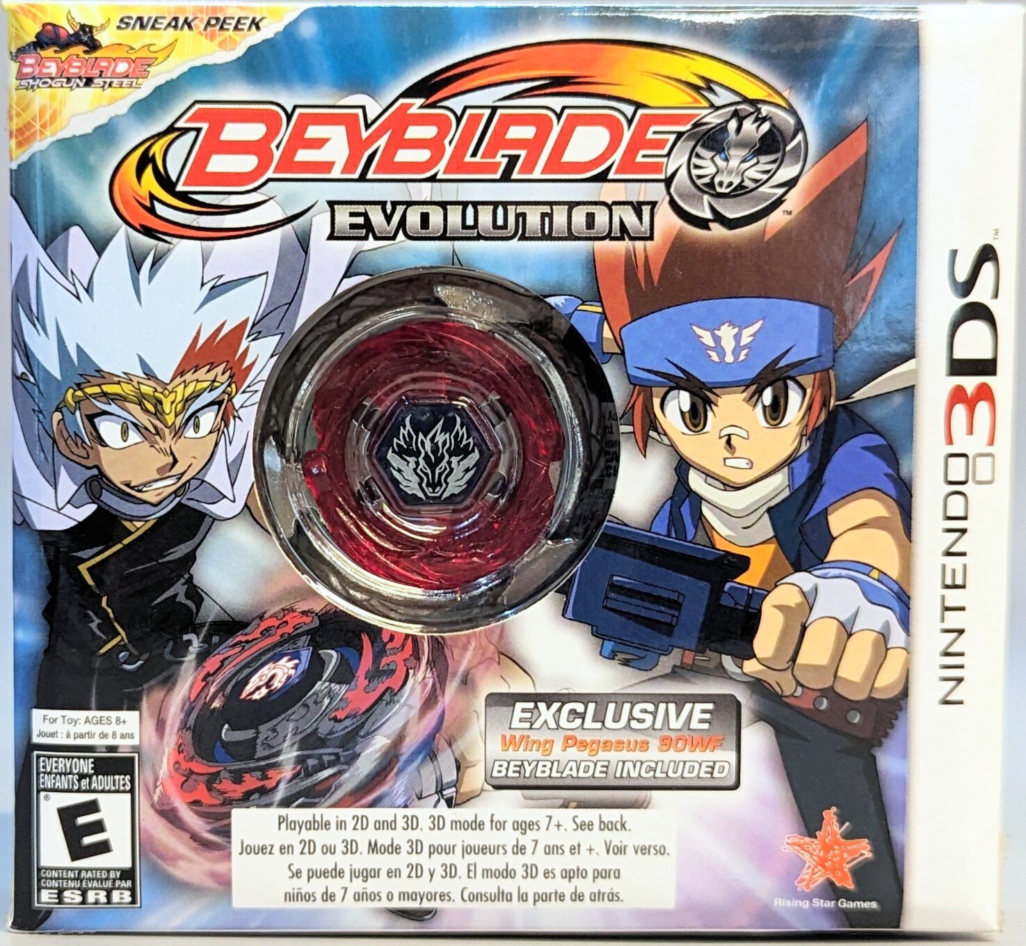 Nintendo BEYBLADE EVOLUTION 3DS Bonus Item Only No Game North