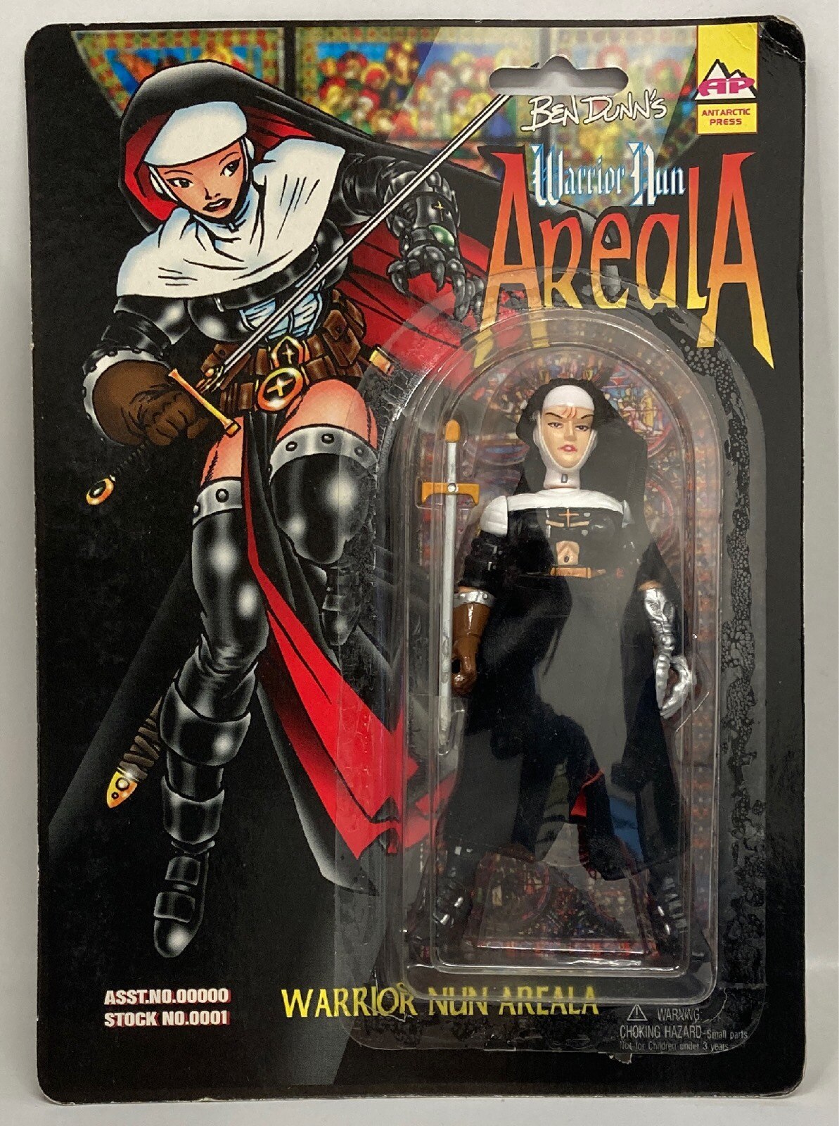 Warrior nun shop areala action figure