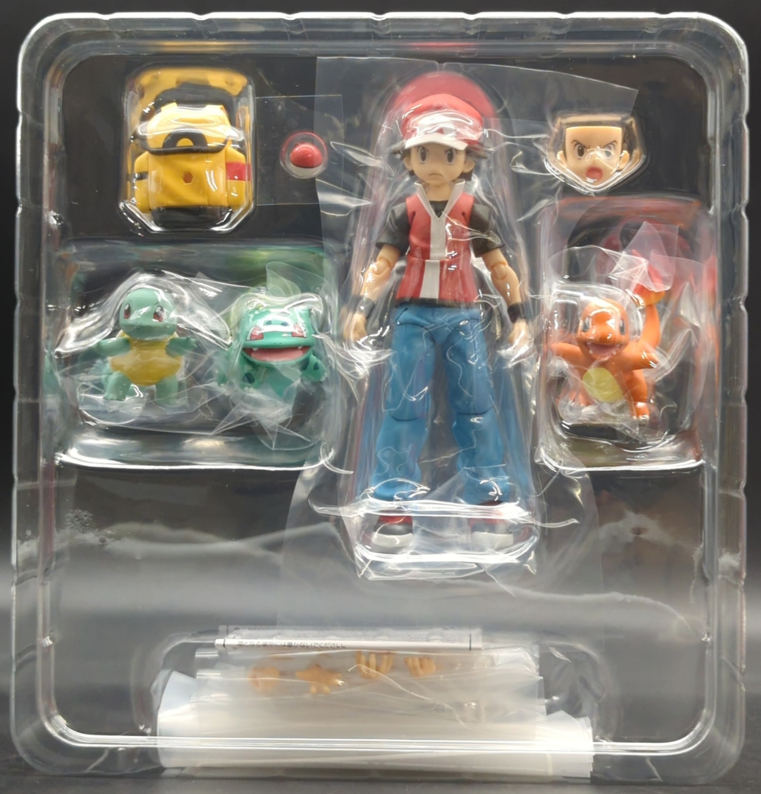 中身確認の開封済】figma 356 ポケットモンスター フィギュア レッド