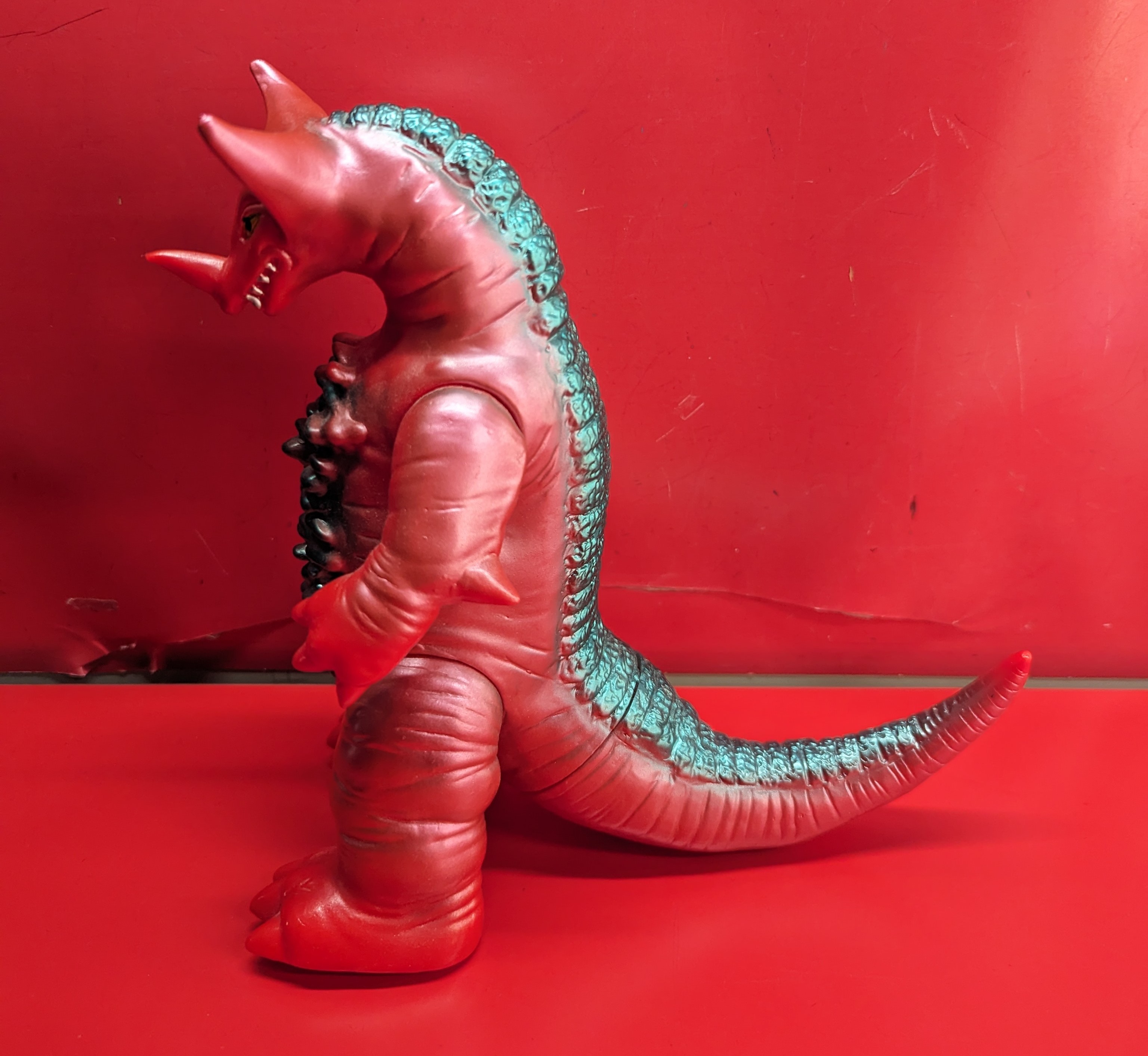 上品スタイル ブルマァク 復刻版怪獣シリーズ ゴモラ(赤成型/青メタ&緑メタ 特撮