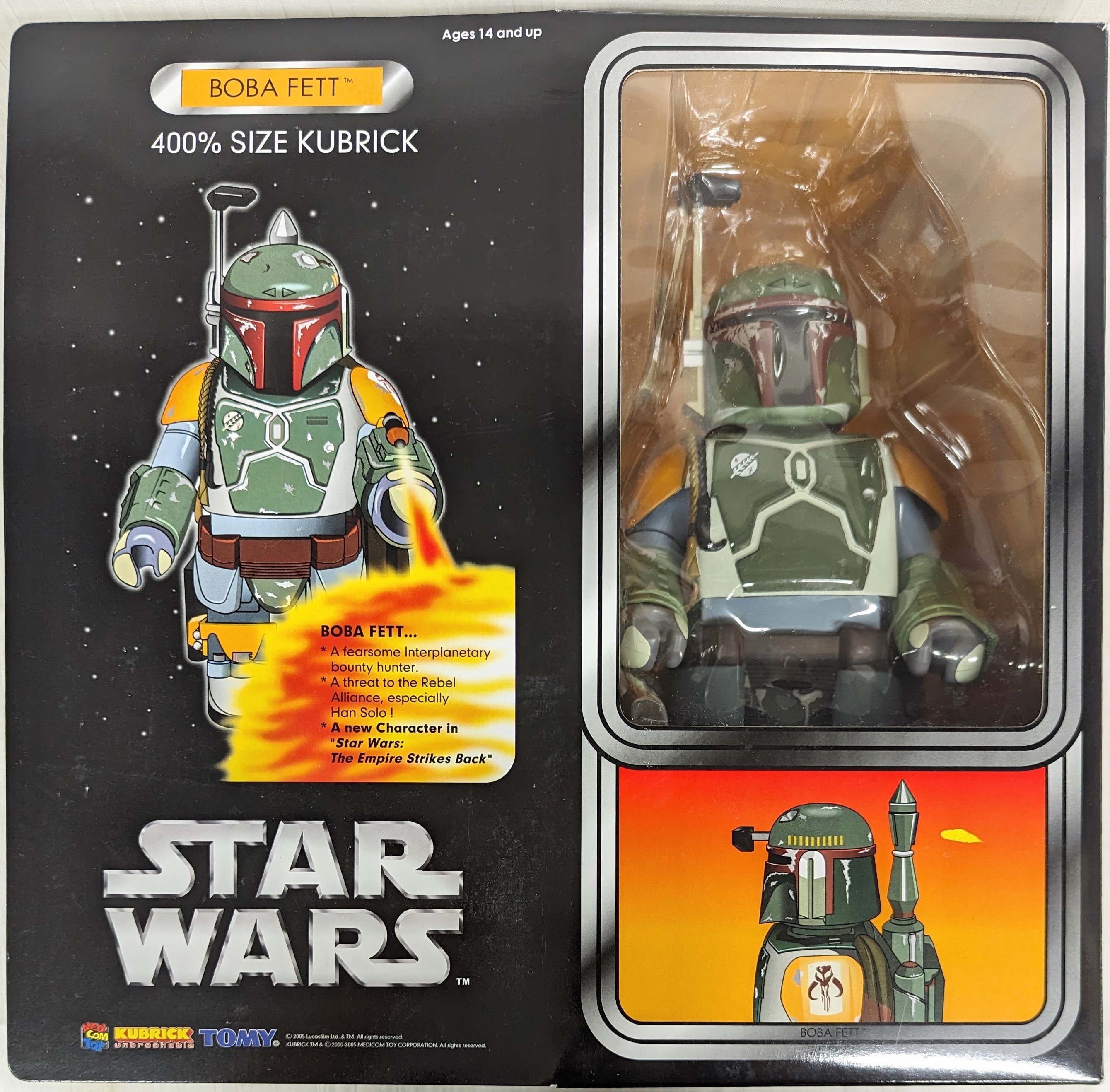 MEDICOMTOY Kubrick-S Boba Fett ESB ver. 400% | MANDARAKE 在线商店