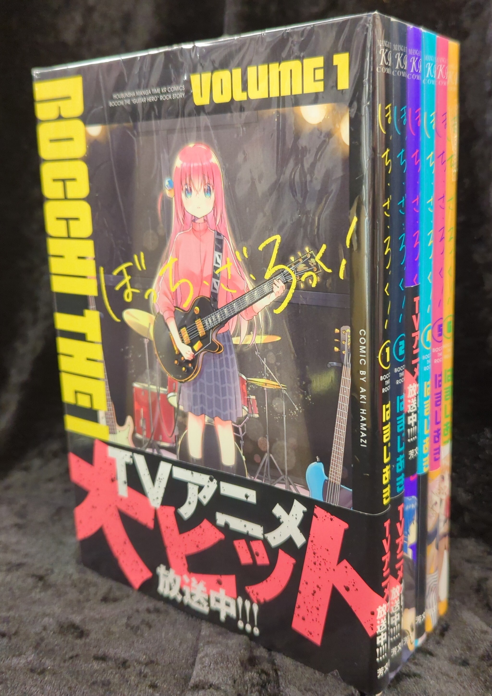 Bocchi the Rock Vol.1-Vol.6 Japanese Anime Manga Book Comic Book Set Aki  Hamaji