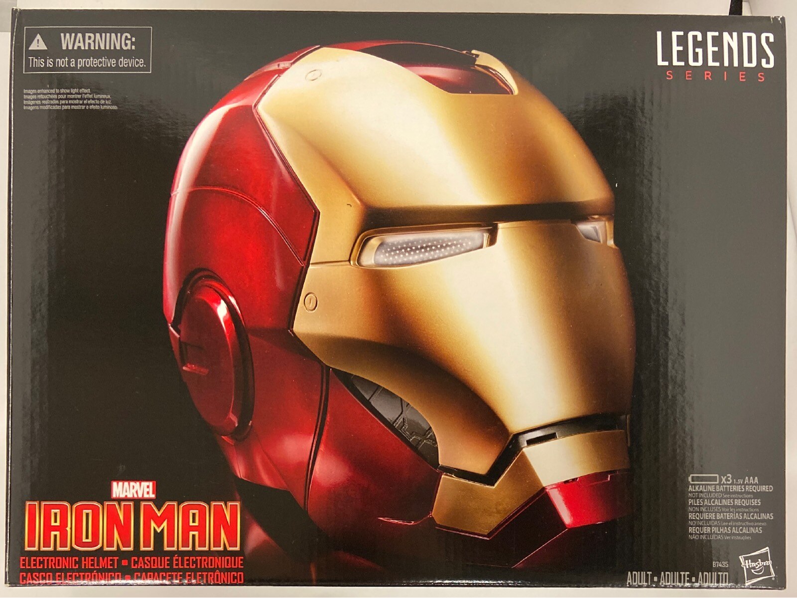 Casco de sales ironman electronico