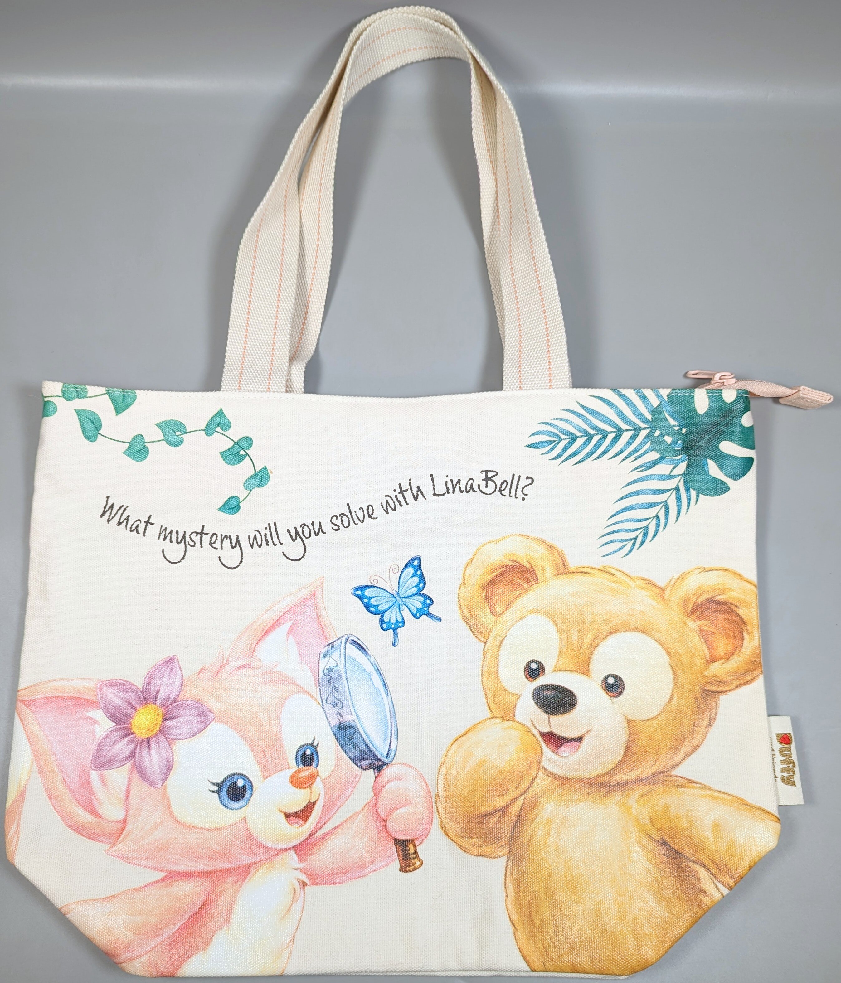 Tokyo Disney Sea Tote Bag Duffy and Friends Linabell and Duffy
