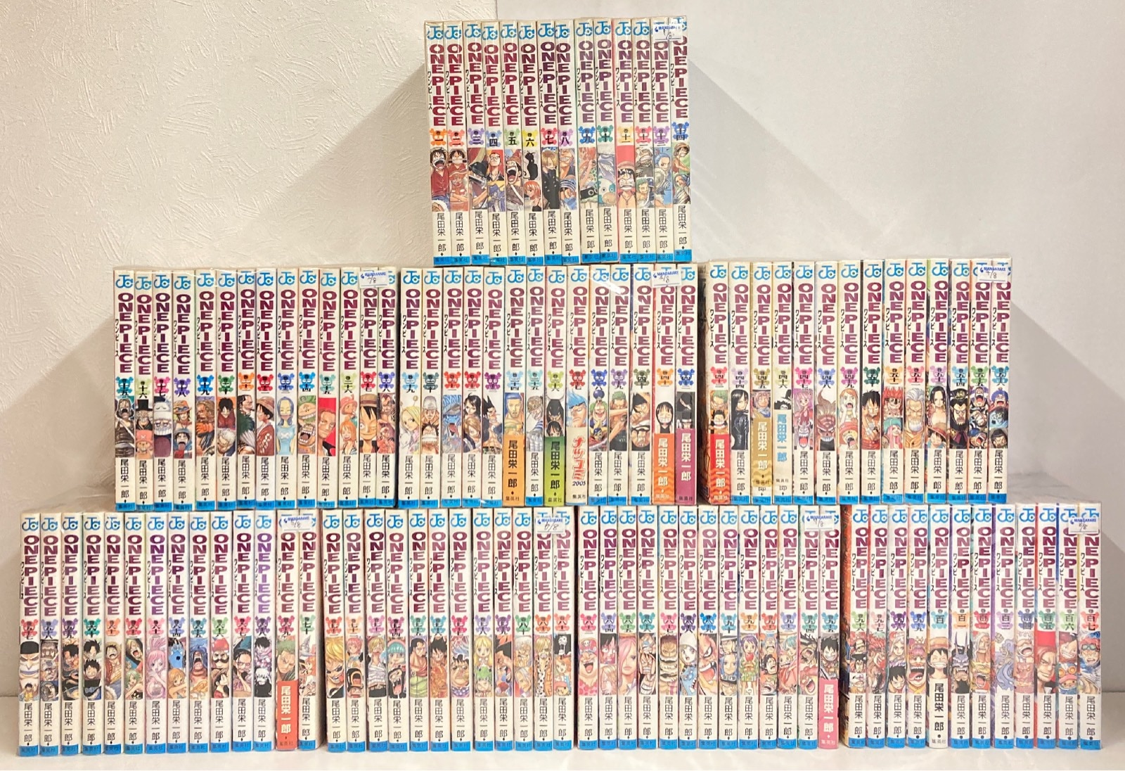 集英社 ジャンプコミックス 尾田栄一郎 ONE PIECE 1~107巻 最新セット