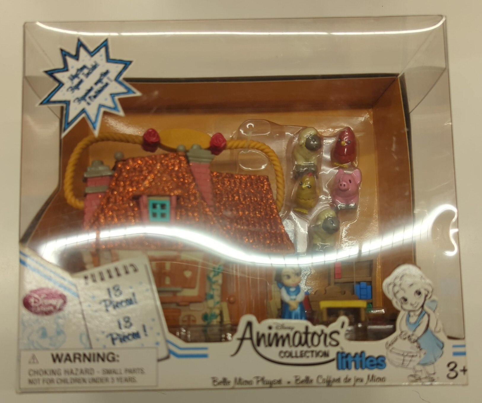 Disney Store Animators COLLECTION littles Bell Micro Play Set
