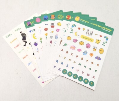 ENHYPEN 2021GGU GGU PACKAGE DECO STICKER SET