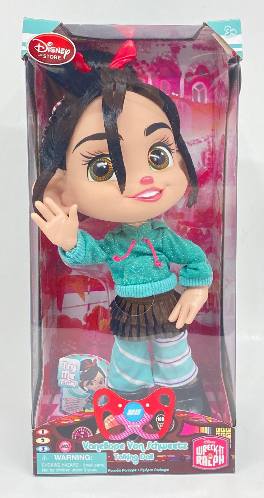 Vanellope von schweetz store doll disney store