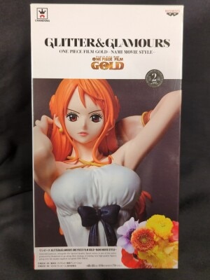 バンプレスト GLITTER&GLAMOURS ONE PIECE FILM GOLD NAMI MOVIE STYLE ナミ/ホワイト