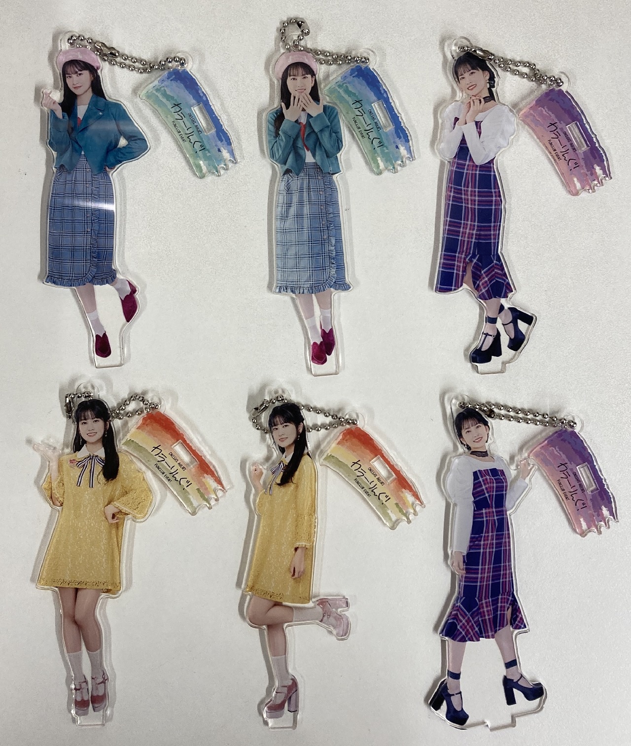 FCイベント カラーりんぐ! 大西亜玖璃 アクリルスタンドくじ 全6種セット 全6種セット | まんだらけ Mandarake