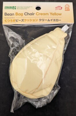 グッドスマイルカンパニー 【くつろぎビーズクッション/ねんどろいどもあ クリームイエロー Bean Bag Chair Cream Yellow】