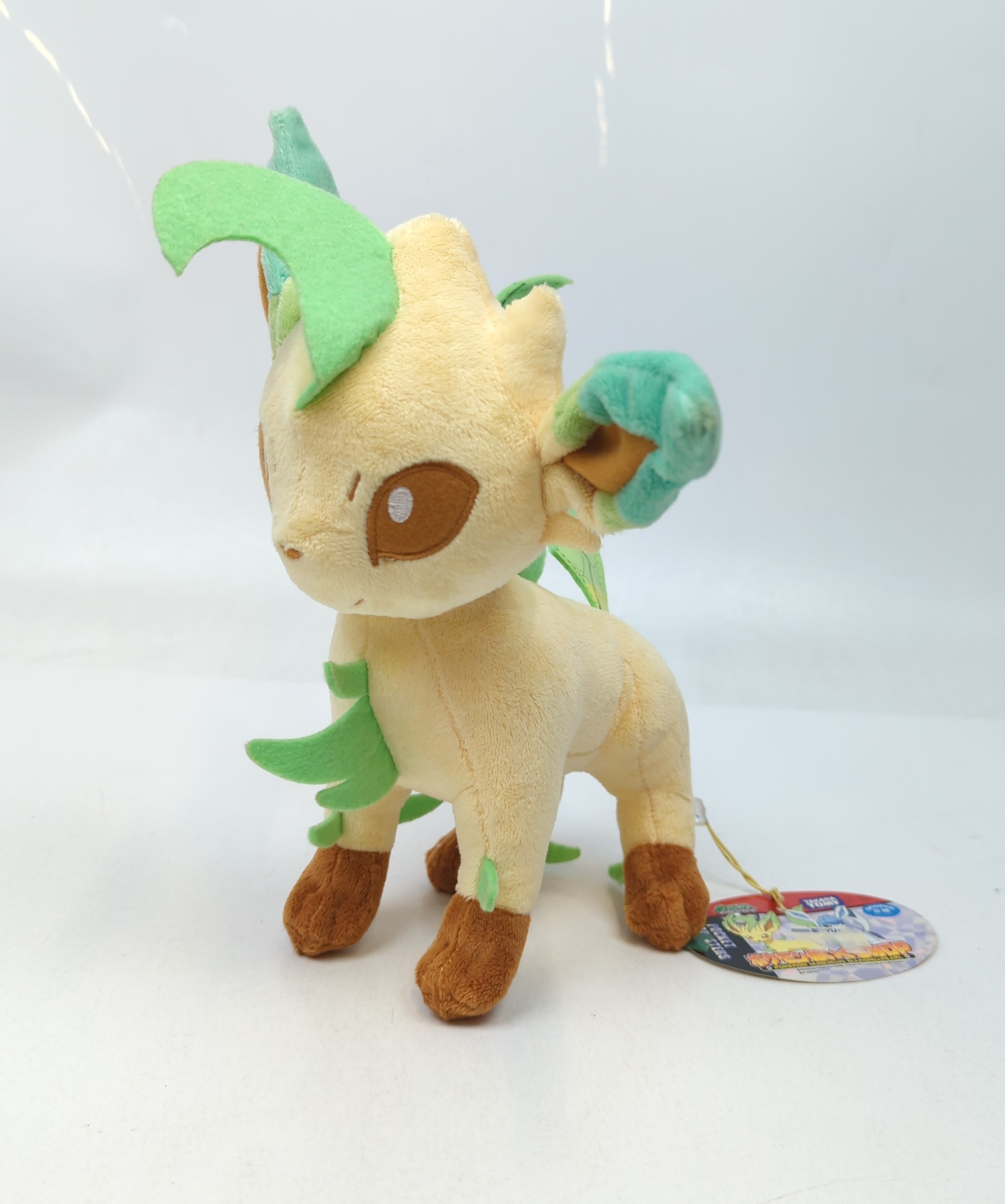 Takara Tomy Pokemon Plush Stuffed Toy DP Pokemon Leafeon MANDARAKE