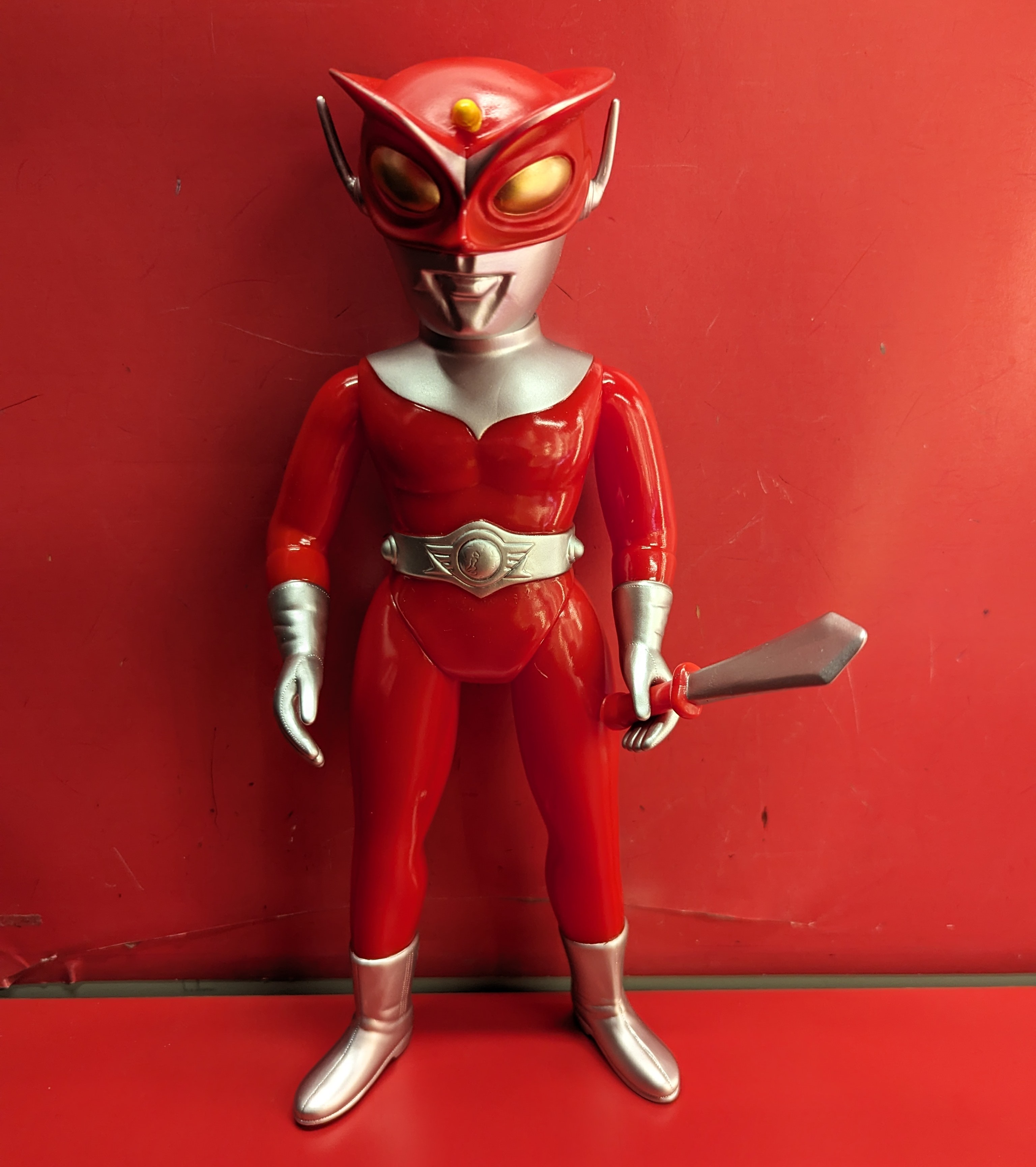 ブルマァク ブルマァクの怪獣シリーズ レッドマン レッドマン レッド剣付き 二期版 | ありある | まんだらけ MANDARAKE