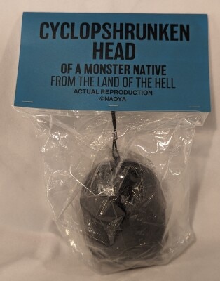 blackdots NAOYA CYCLOPSHURANKEN HEAD　黒成型