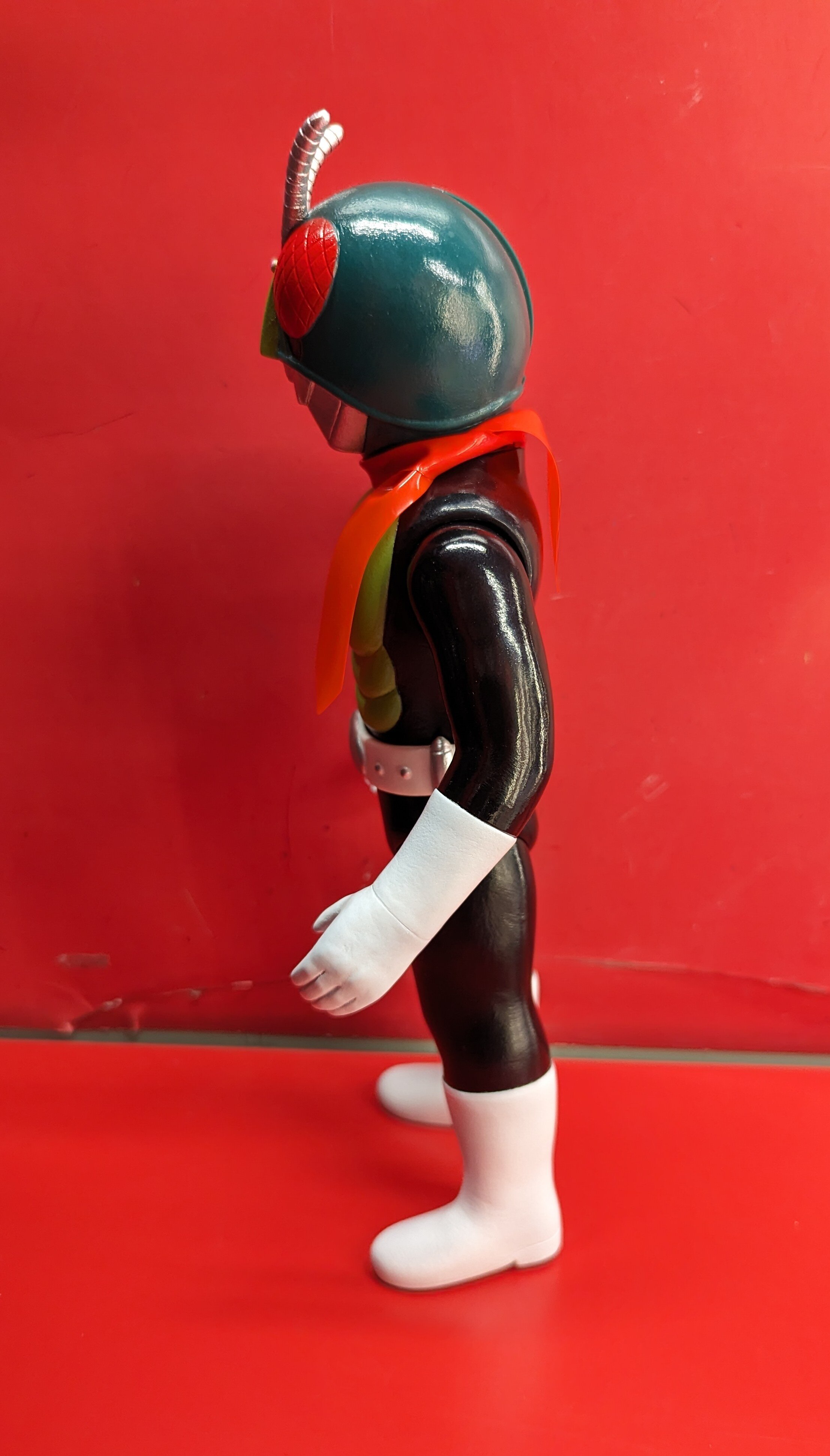 メディコム・トイ 東映レトロソフビコレクションEX 仮面ライダー 原作版仮面ライダー 扉絵カラー・マスク取れ仕様 | ありある | まんだらけ  MANDARAKE