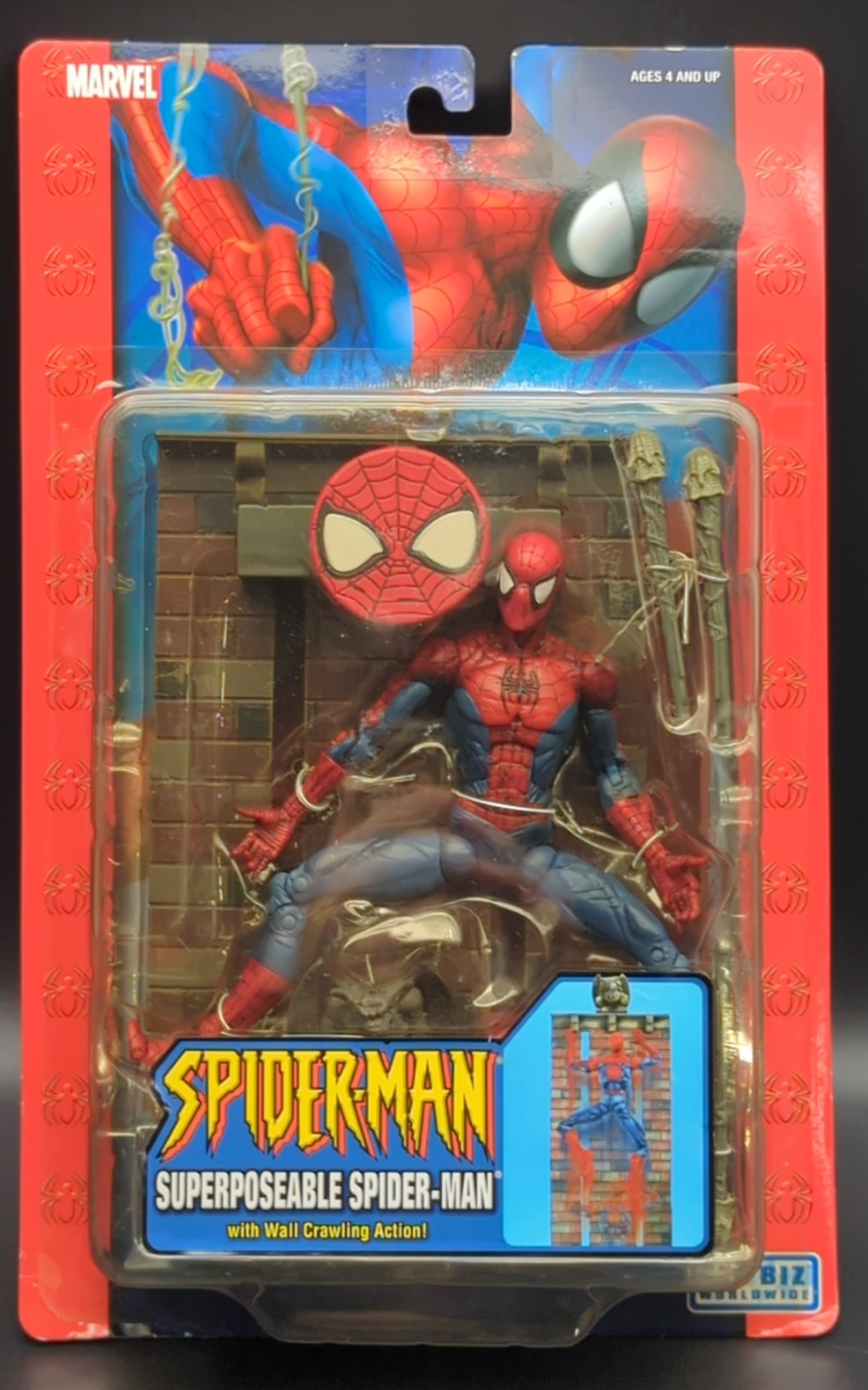 トイビズ 6インチフィギュア スパイダーマン ライトアップ