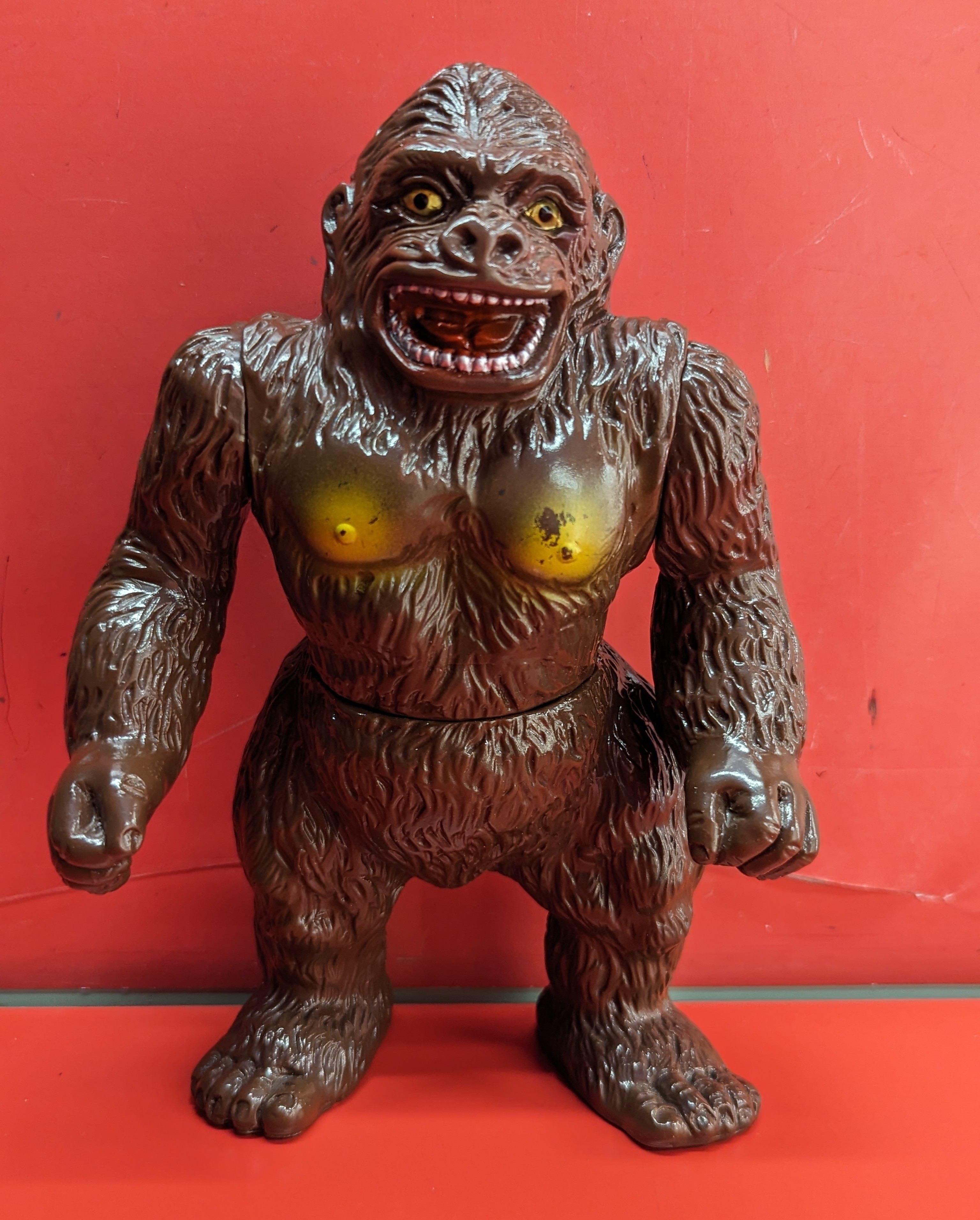 マルサン 復刻/ウルトラ怪獣シリーズ ジャイアントゴリラ 茶成型