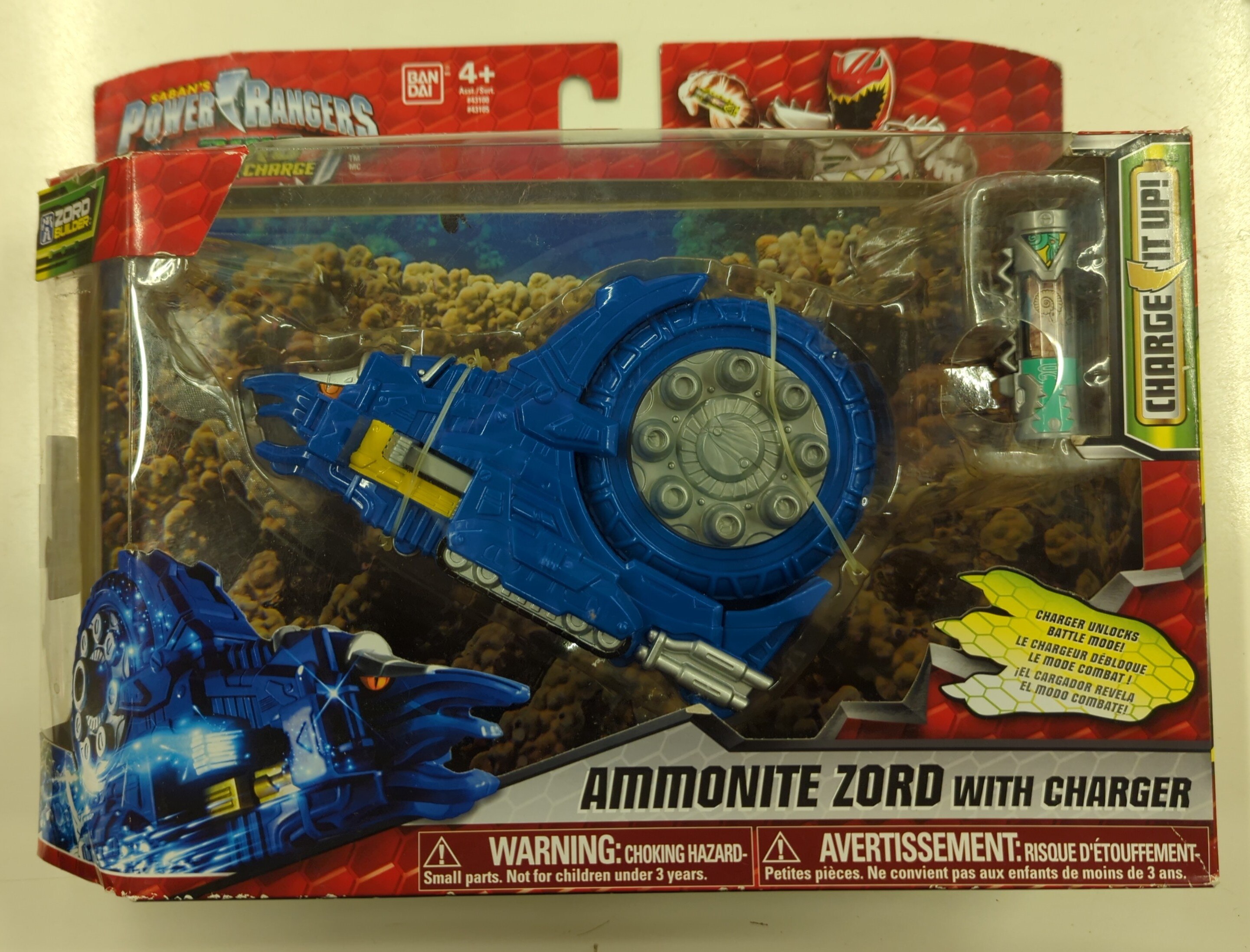 Power rangers dino charge ammonite zord deals