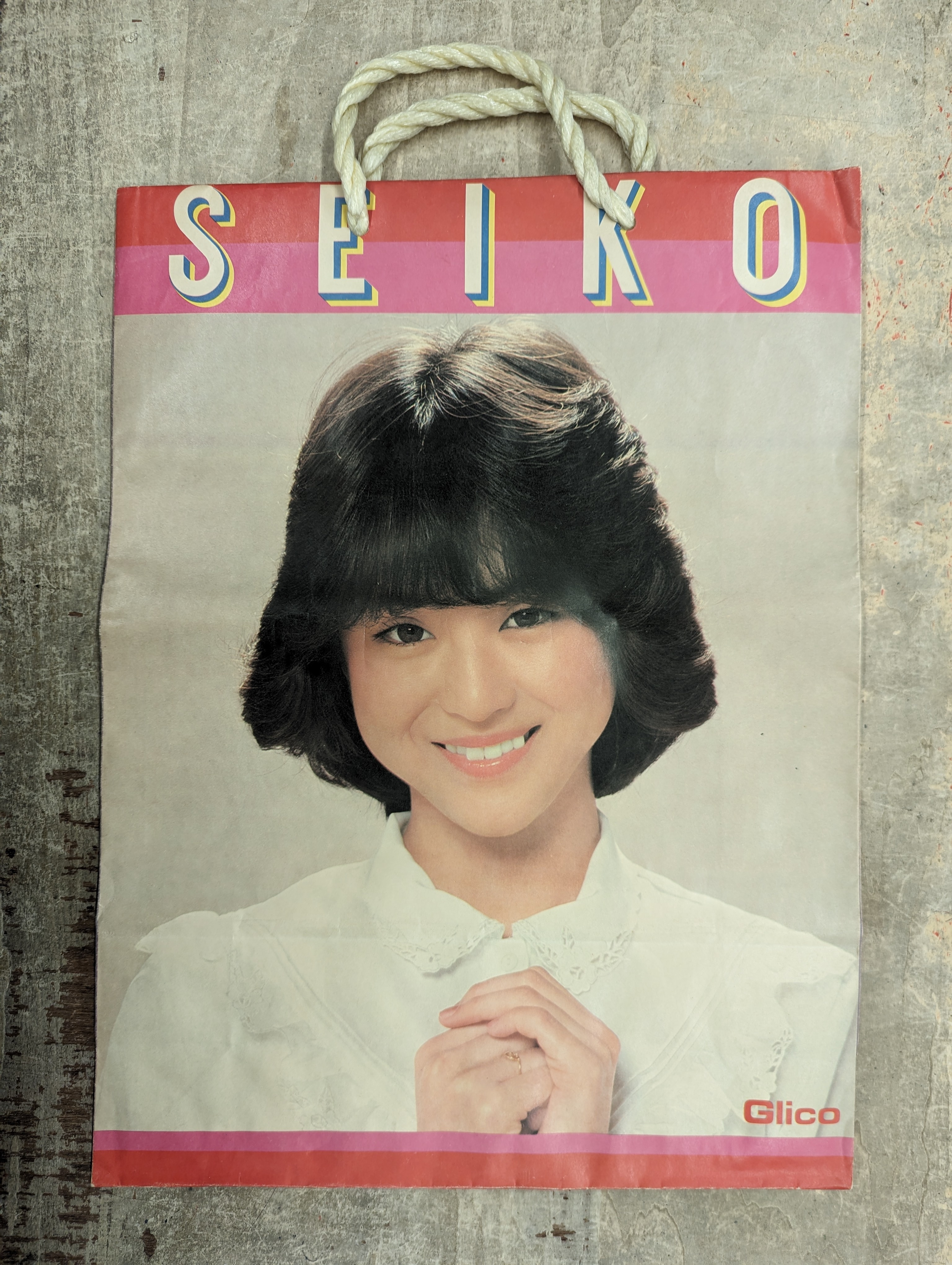 グリコ 松田聖子 紙袋 | まんだらけ Mandarake