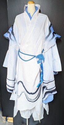 王者栄耀 庄周 (スキン/高山流水) 風 女性XLサイズ サークル製・未着用 コスプレ衣装