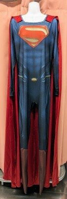 スーパーマン 風 コスチューム 男性XLサイズ サークル製・未着用 コスプレ衣装