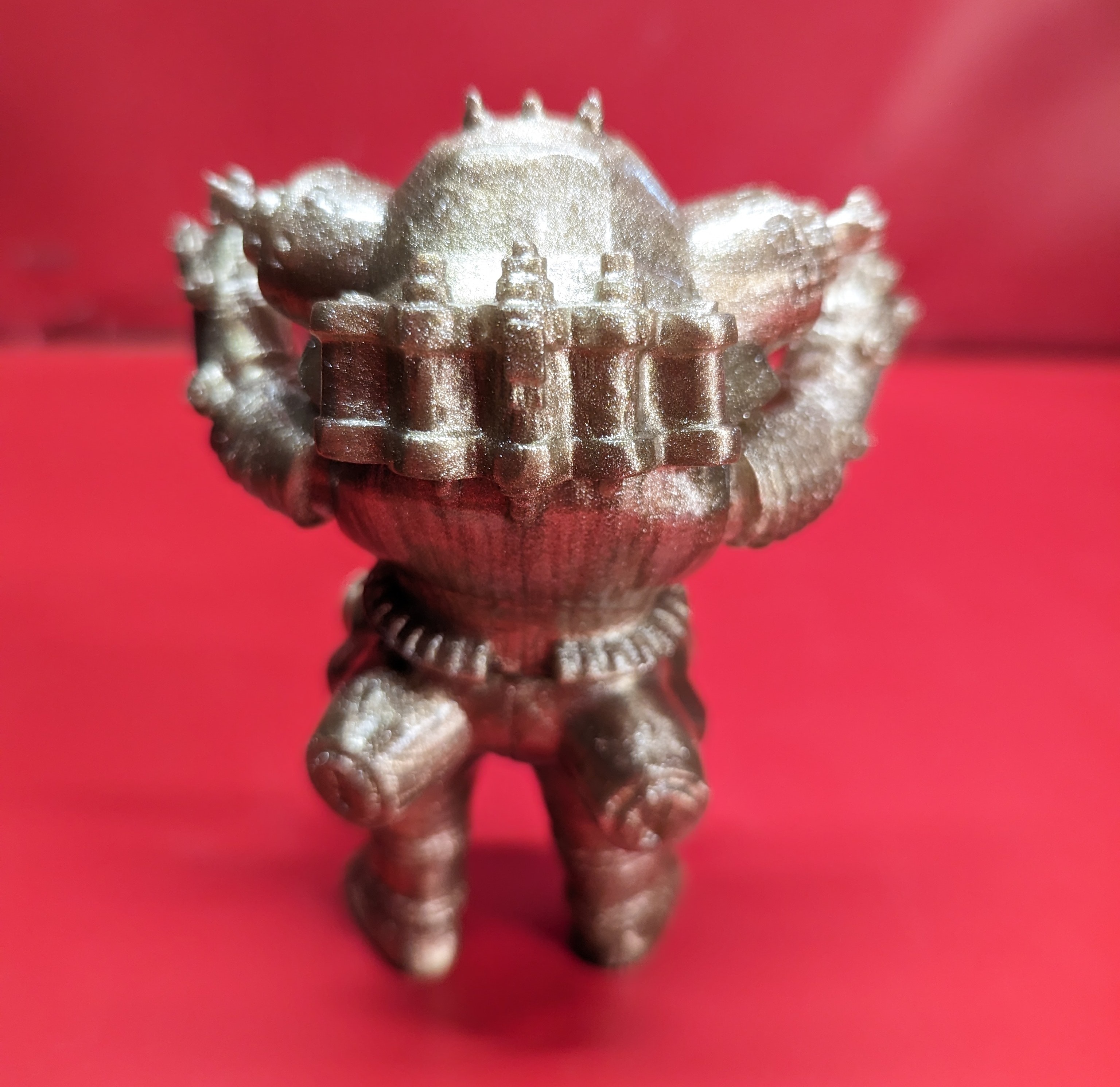 MAXTOY 円谷プロ ミニソフビ怪獣倉庫シリーズ キングジョー ラメ