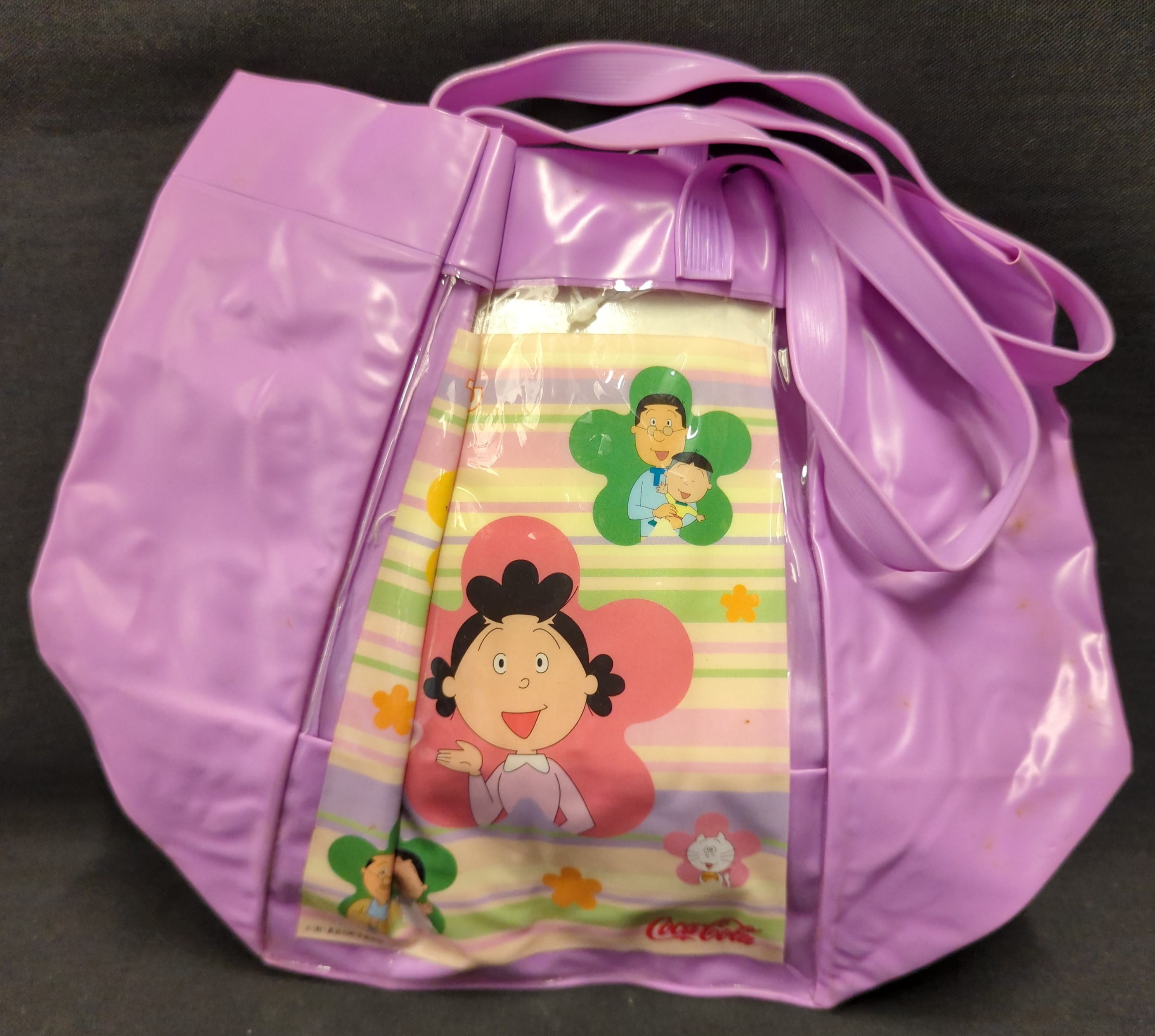 Coca Cola vinyl mini bag purple Mandarake Online Shop