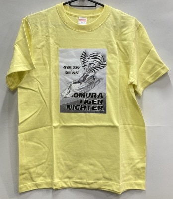 Tシャツ タイガーマスク×大村ボートレース(黄色) S