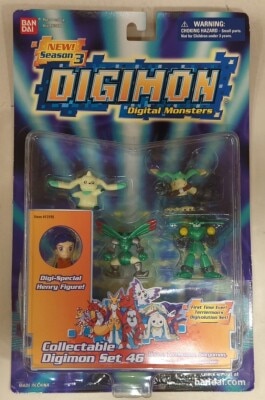 バンダイ NEW SEASON3 DIGIMON COLLECTABLE Digimon Set 46