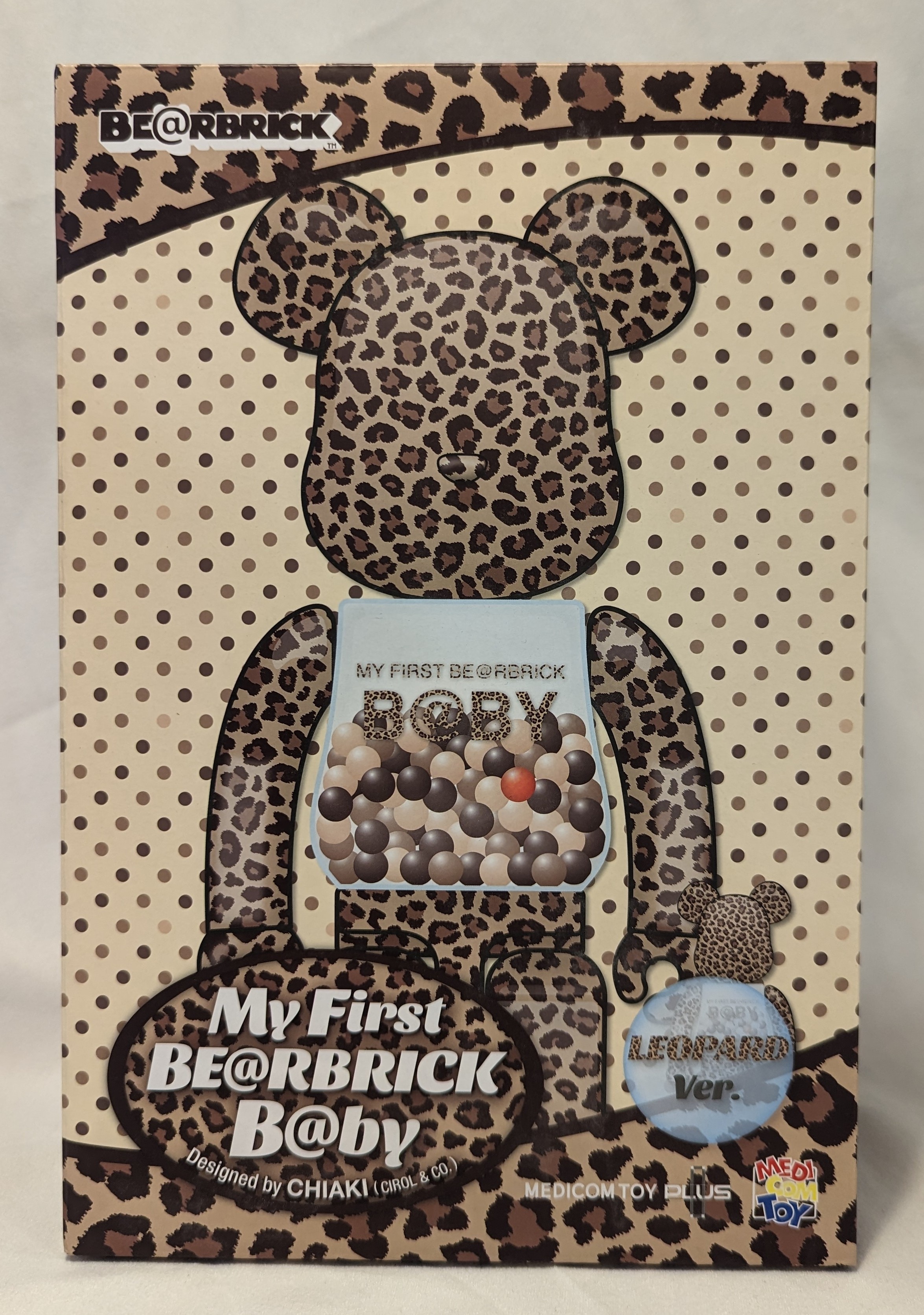 MEDICOMTOY BE@RBRICK MY FIRST BE@RBRICK Baby (B@by) LEOPARD Ver ...