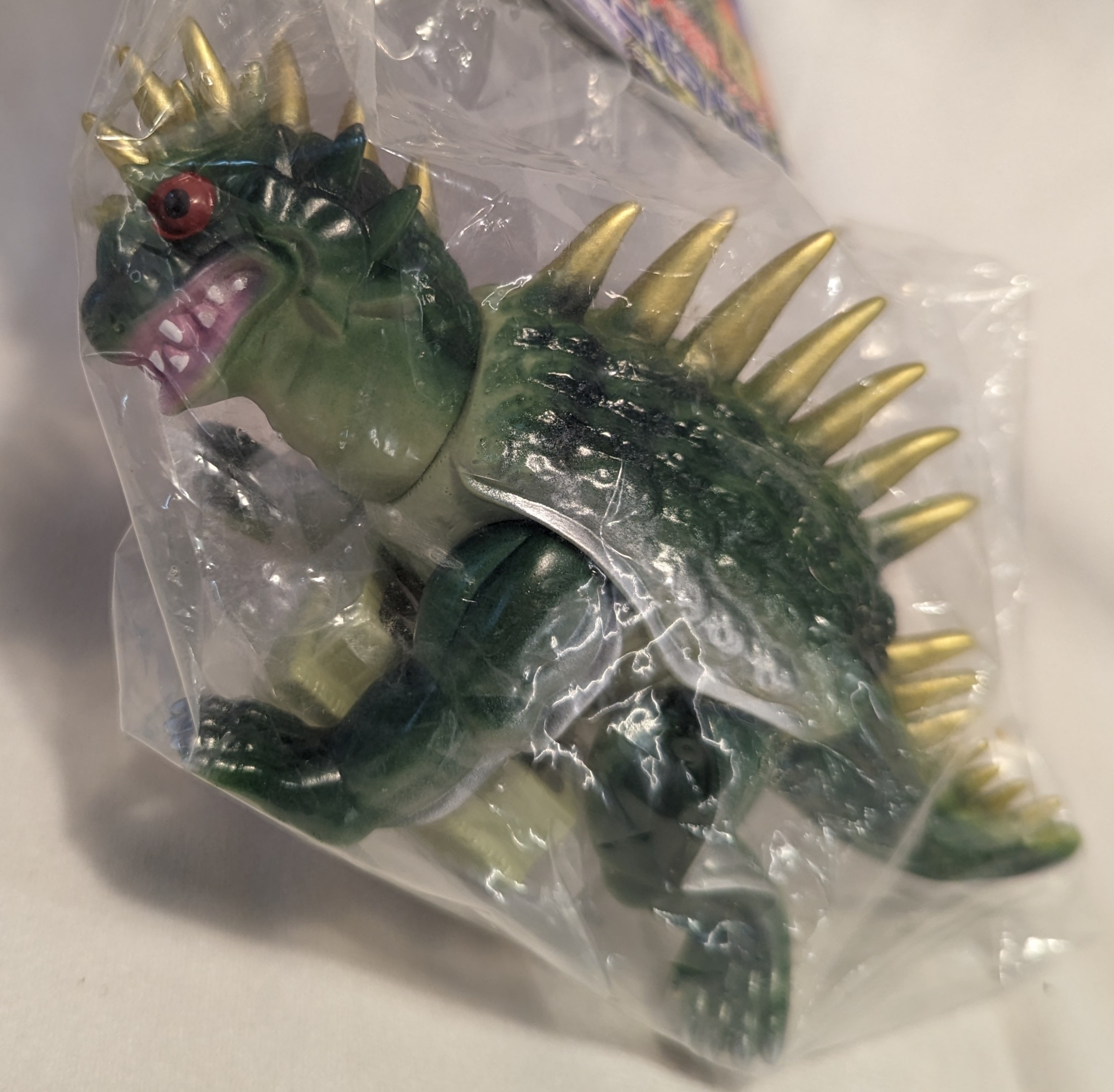 マーミット 世紀の大怪獣シリーズ ビニパラベビー バラン 薄緑色