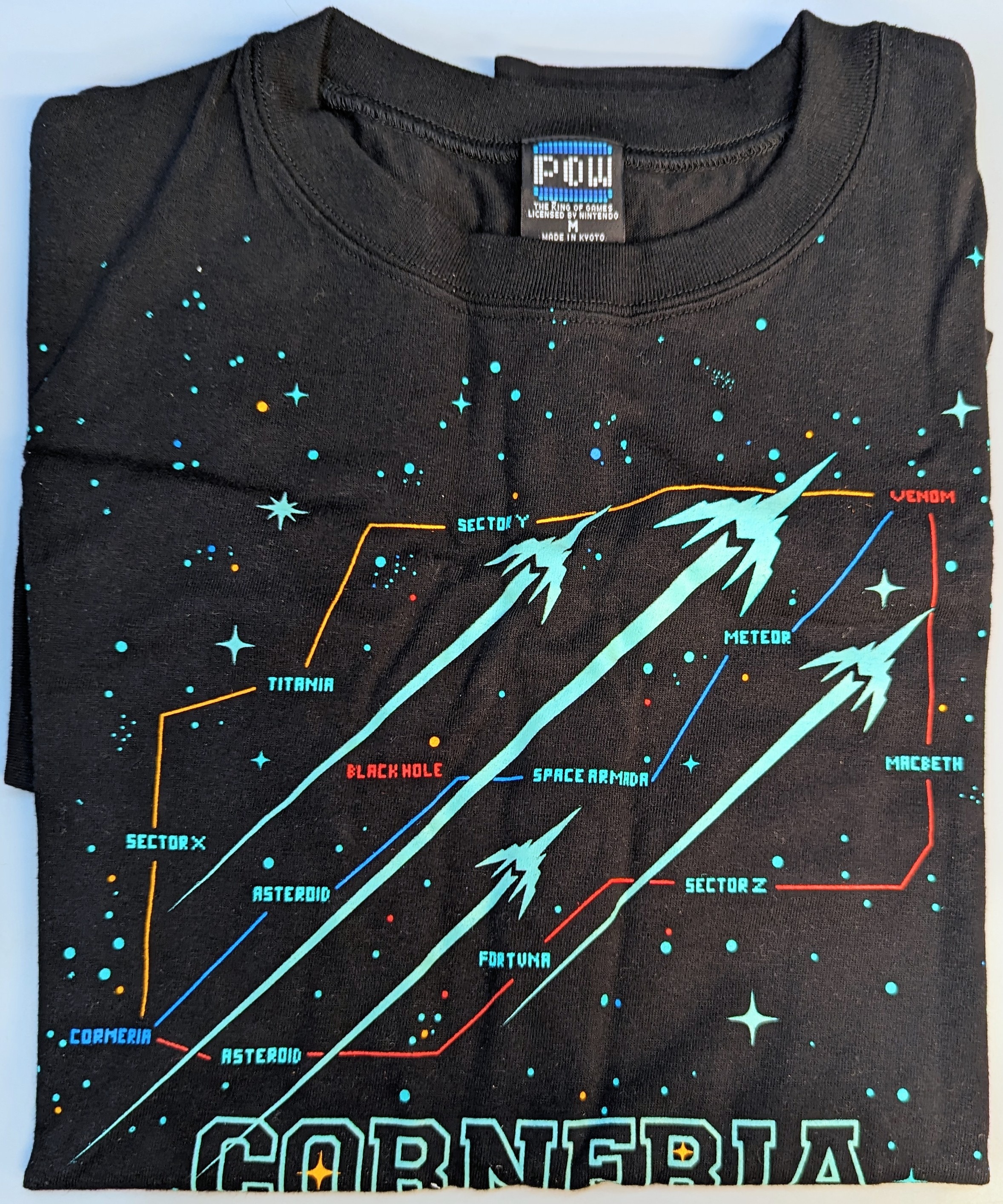 THE KING OF GAMES Tシャツ STARFOXコーネリア エアフォース 黒 M M | ありある | まんだらけ MANDARAKE