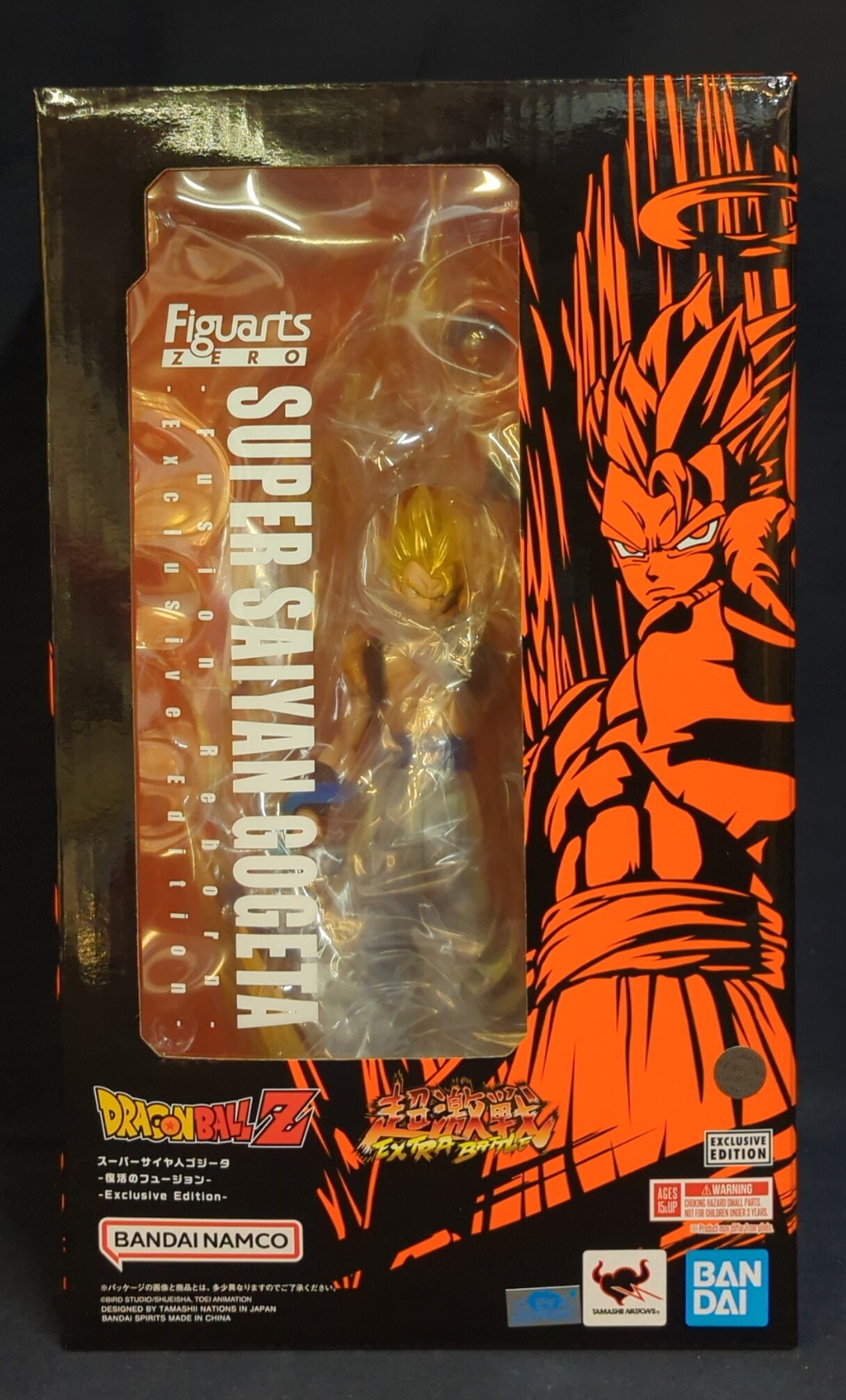 BANDAI SPIRITS フィギュアーツZERO 劇場版 復活のフュージョン!! 悟空とベジータ [超激戦] スーパーサイヤ人ゴジータ 復活の フュージョン Exclusive Editon | まんだらけ Mandarake