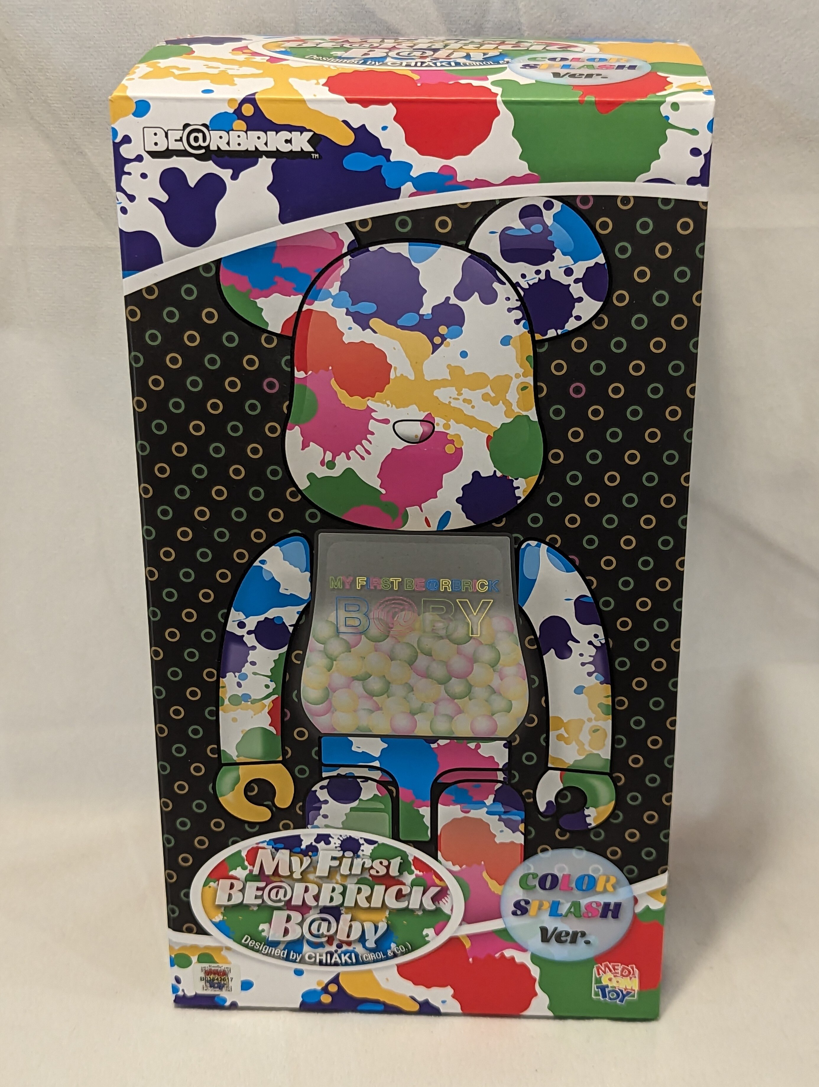 MEDICOMTOY Be@rbrick (Bearbrick) CHIAKI MY FIRST Baby (B@by) COLOR SPLASH 4  0 0% 4 0 0% | ありある | まんだらけ MANDARAKE