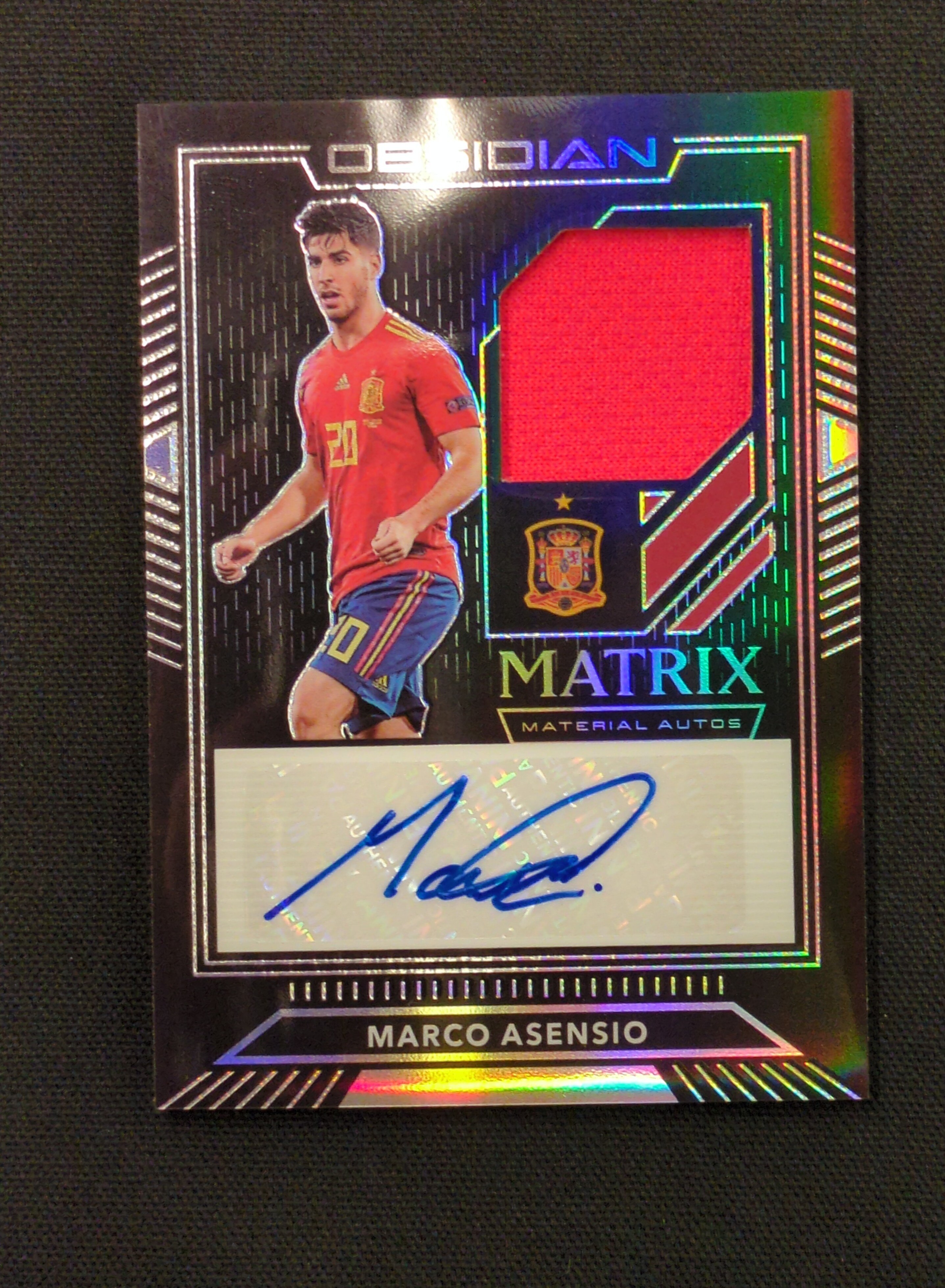Marco Asensio PANINI 自筆 auto 25シリ アセンシオ