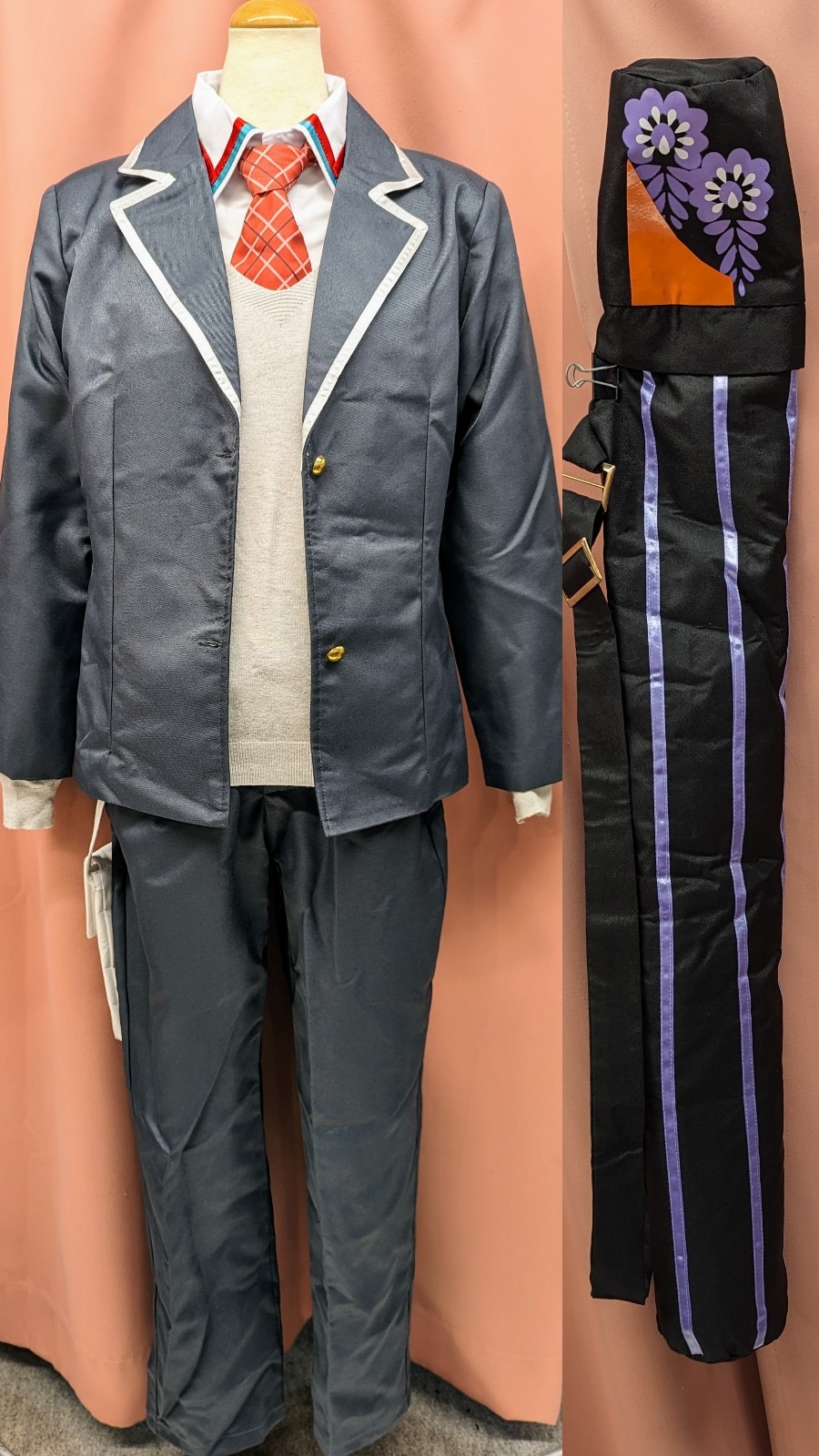 竹刀袋付き】 にじさんじ 剣持刀也 女性Lサイズ位 コスプレ衣装 | まんだらけ Mandarake