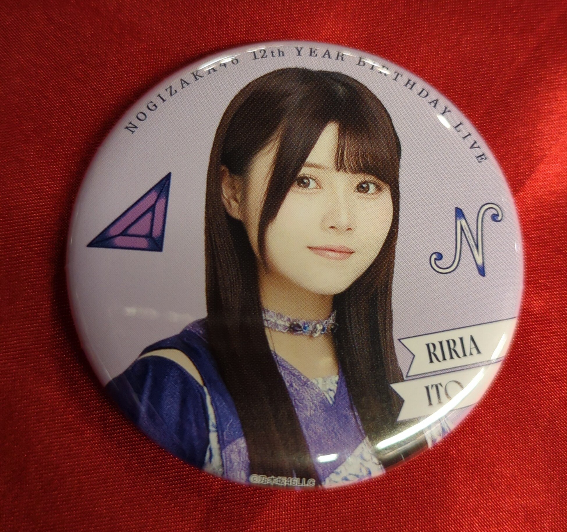 韓国 ファッション通販 乃木坂46 個別ランダム缶バッジ 大感謝祭2024 小川彩 張っ 