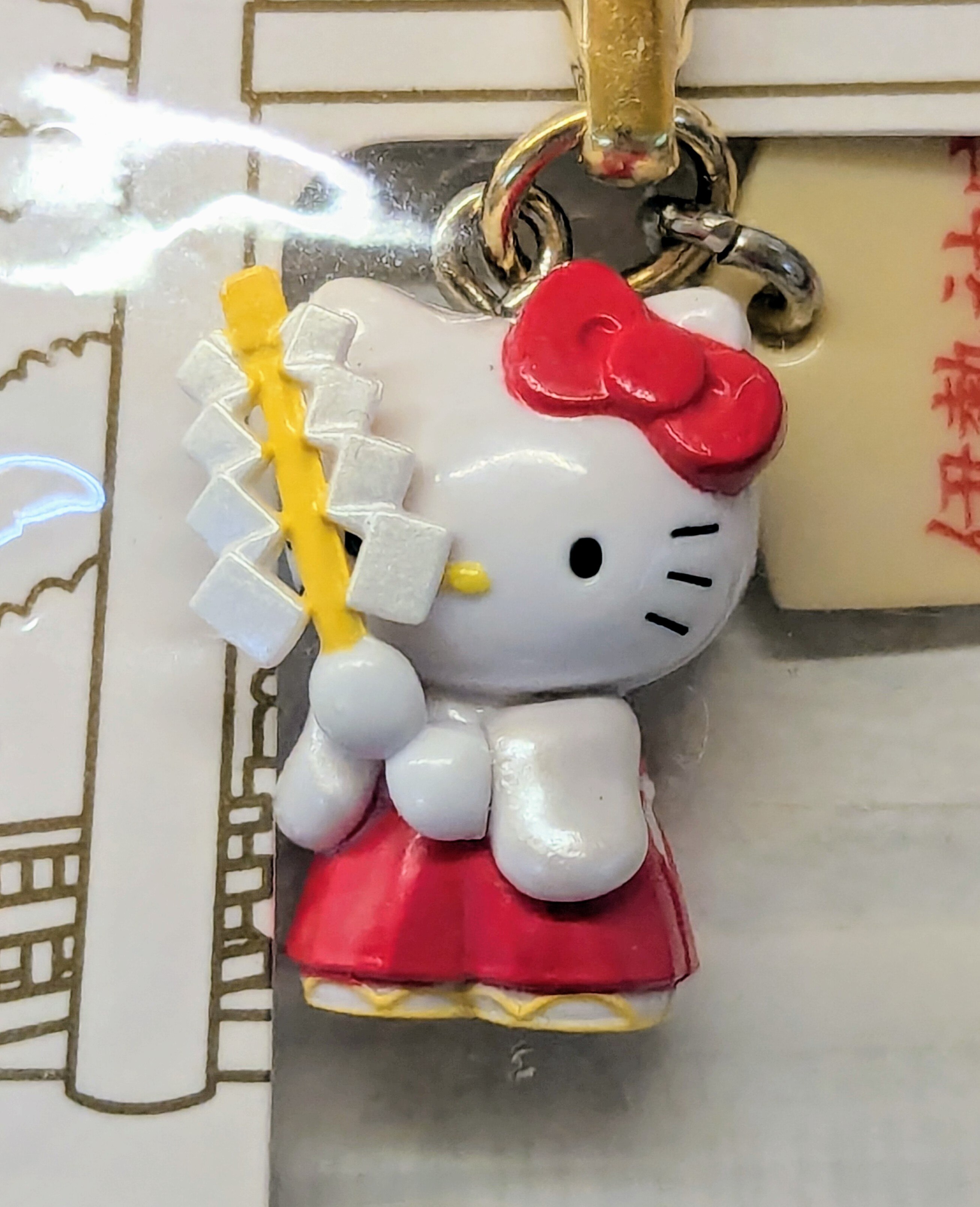 激レア】希少 ご当地 キティ 根付け ベア&プードル サンリオ 強かっ