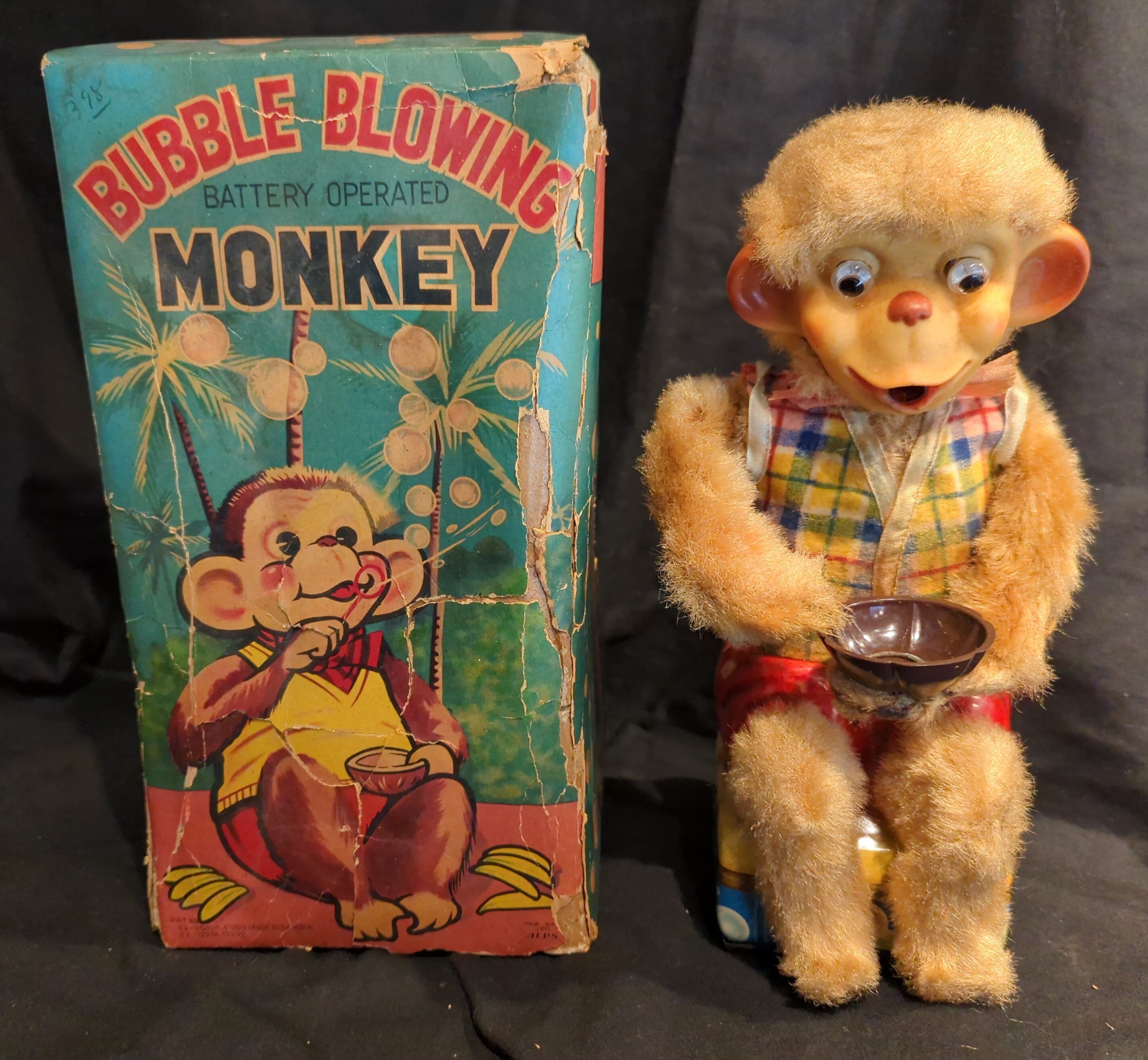 アルプス 電動/猿 BUBBLE MONKEY青椅子 280mm | まんだらけ Mandarake