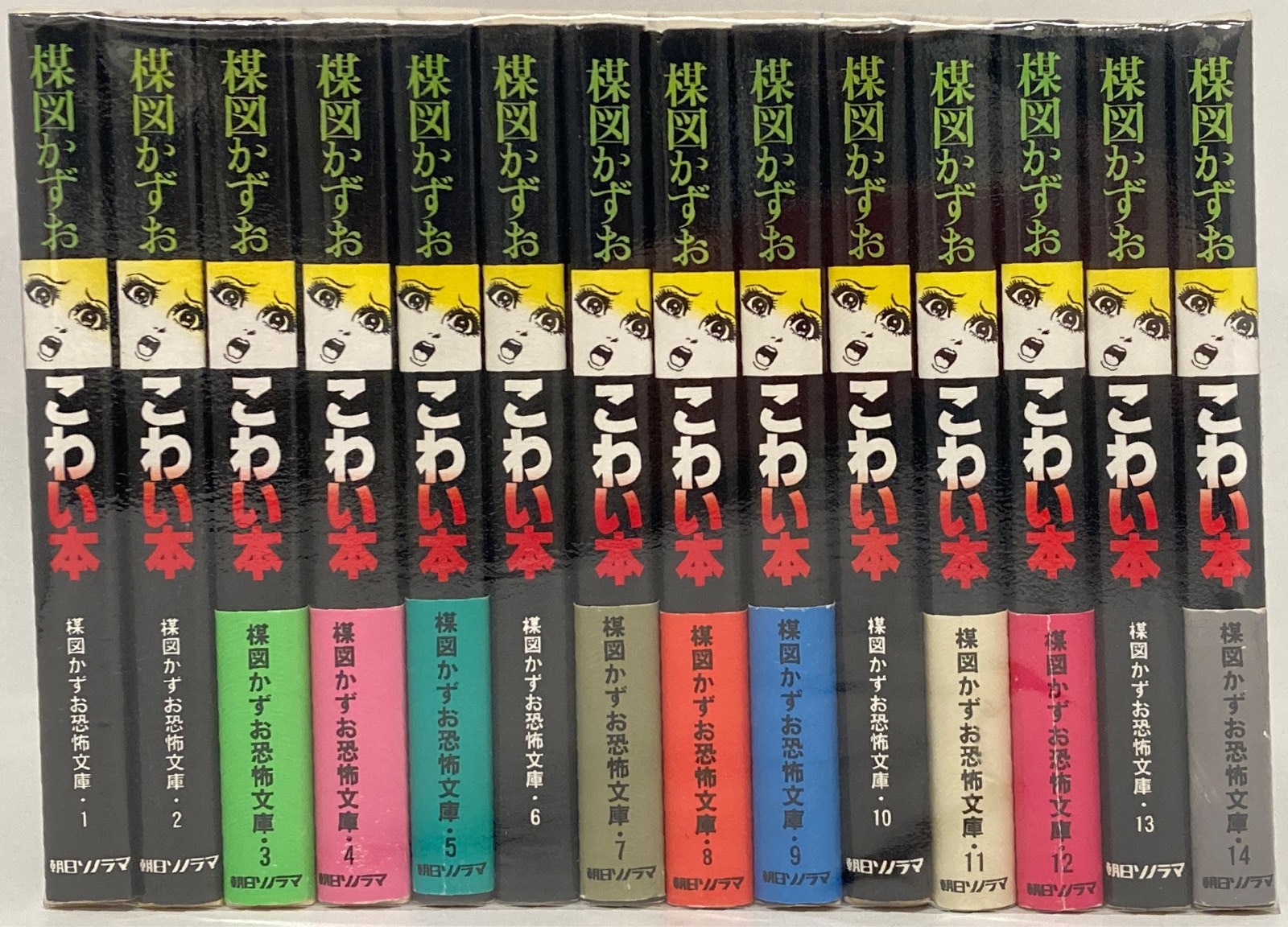 朝日ソノラマ 楳図かずお恐怖文庫 楳図かずお こわい本 文庫版 全14巻 セット | まんだらけ Mandarake