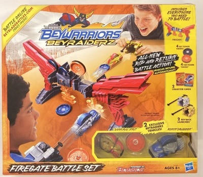HASBRO BEYWARRIORS BEYRAIDERS FIREGATE BATTLE SET
