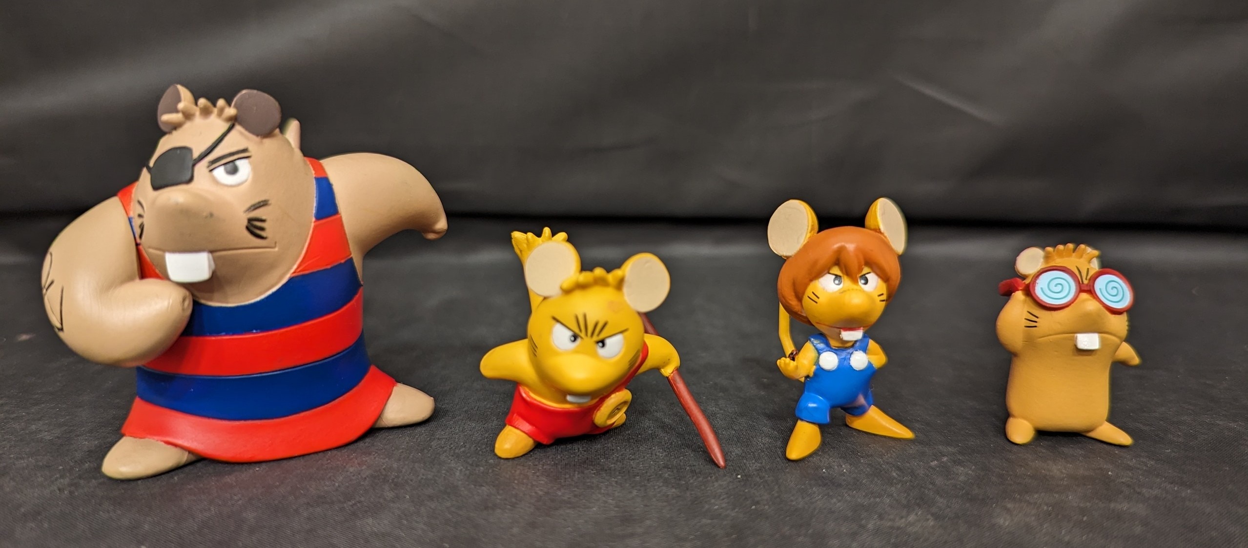 DVD購入者応募特典 ノロイ&ガンバと仲間たちフィギュアセット