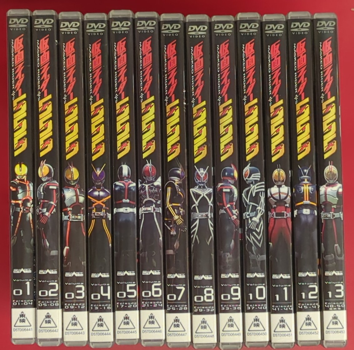 特撮DVD 通常)仮面ライダー555 全13巻 全巻セット | まんだらけ Mandarake