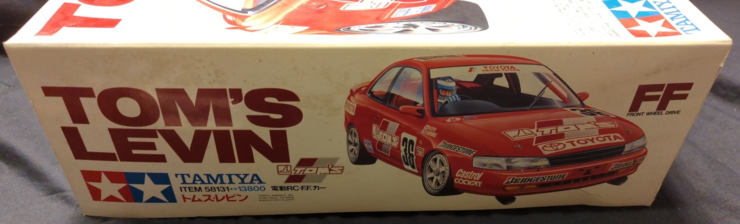 タミヤ 1/10電動RC FFレーシングカー トムス・レビン/FF01 58131 | まんだらけ Mandarake